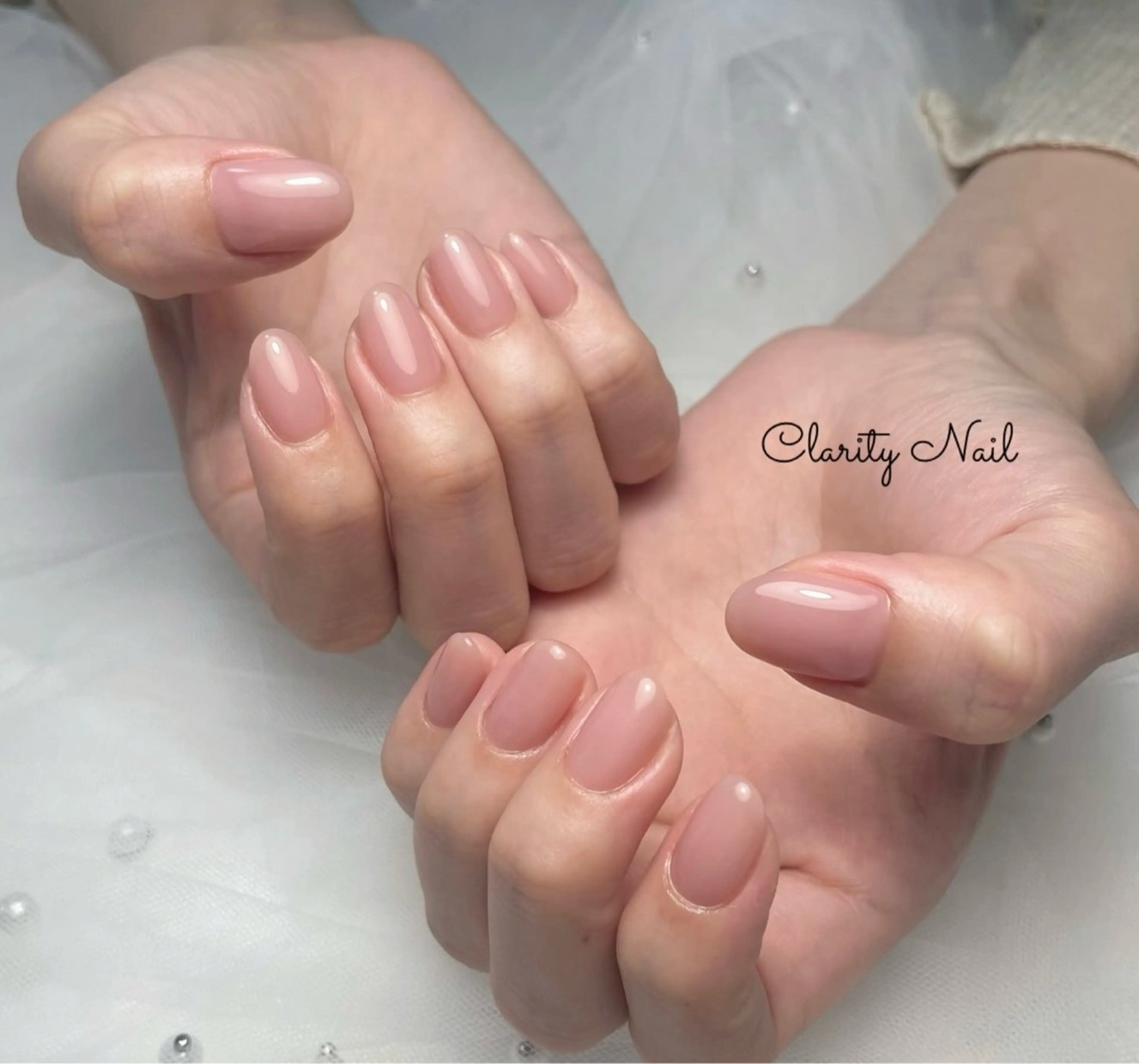 ネイル ワンカラーネイル ハンドネイル Clarity Nailのネイルデザイン