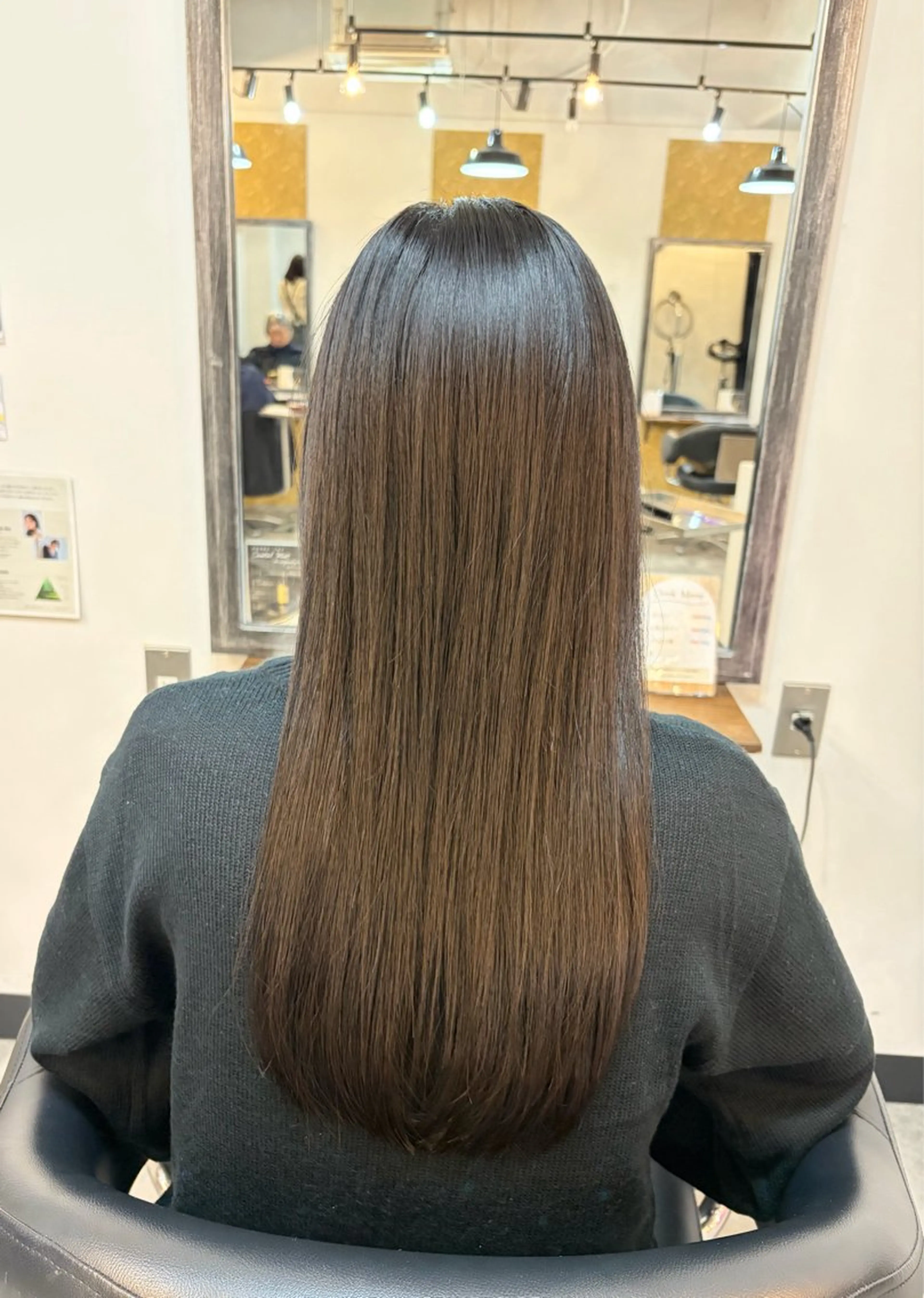 ロング レディースカット モデル無料🌼岩山のヘアスタイル