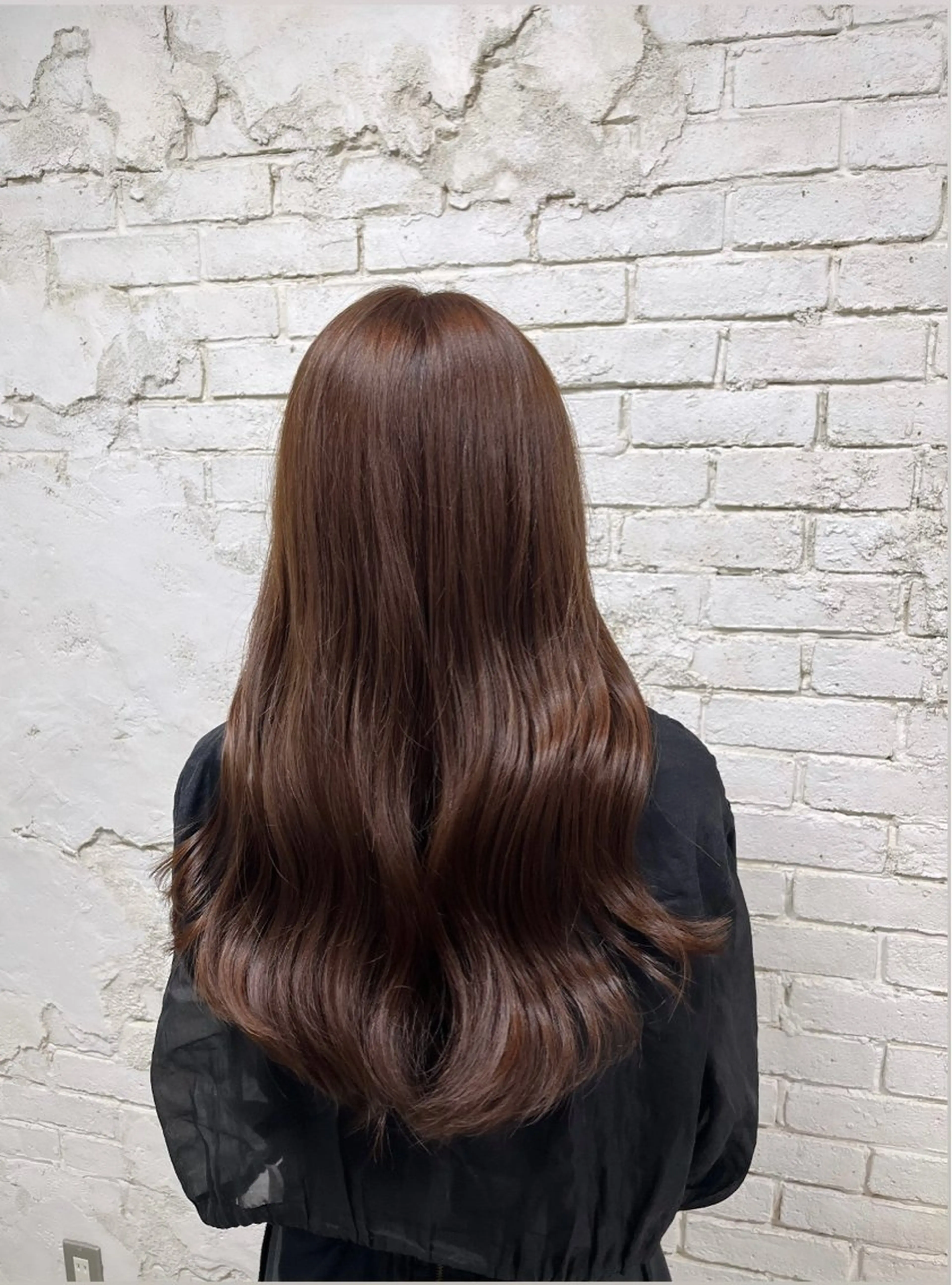 ロング カラー ブラウンカラー ヘアカラー LUNTY Runaのヘアスタイル