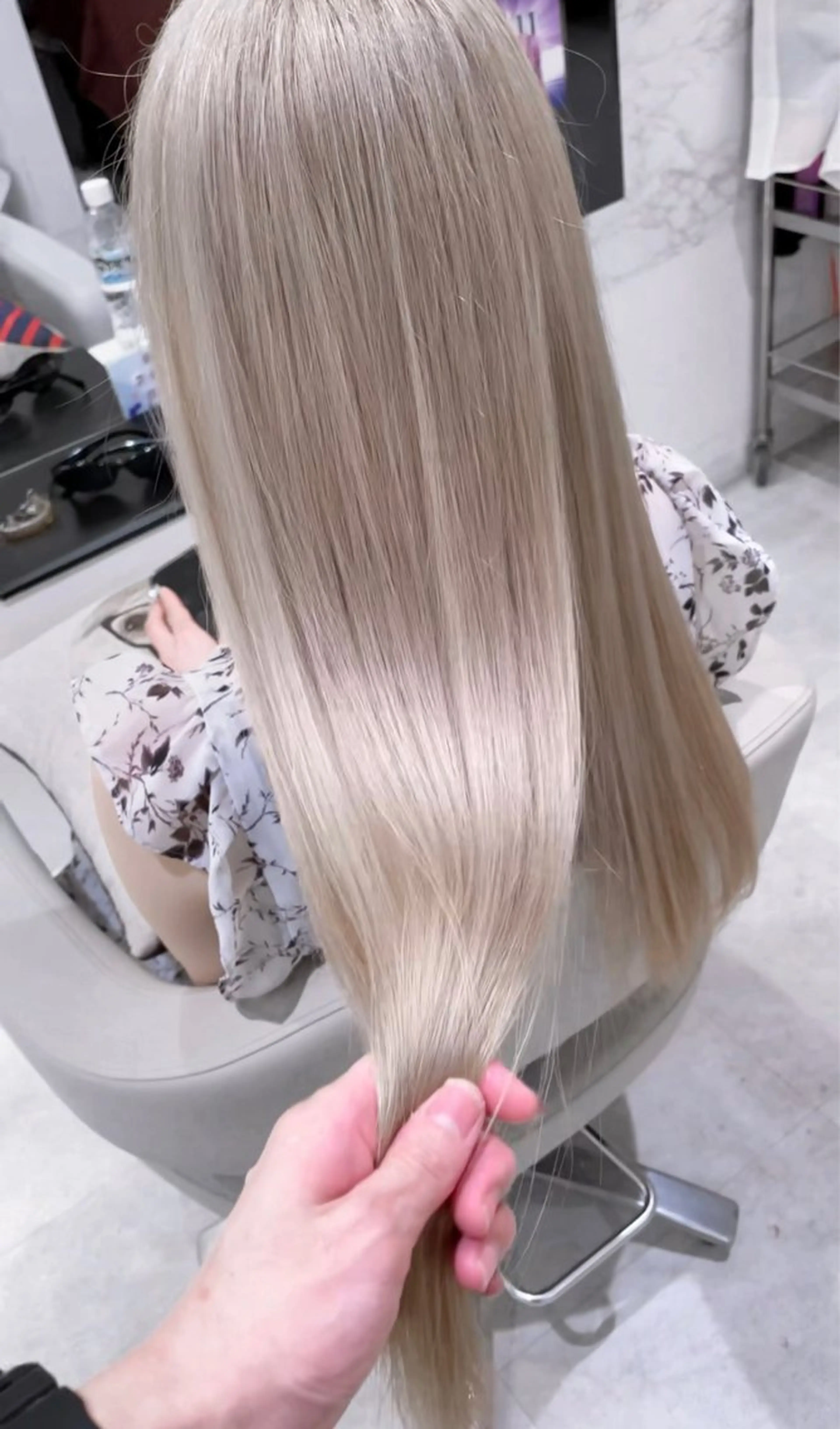 ロング カラー ☆ハイトーン口コミ◎ WiLL/京橋のヘアスタイル