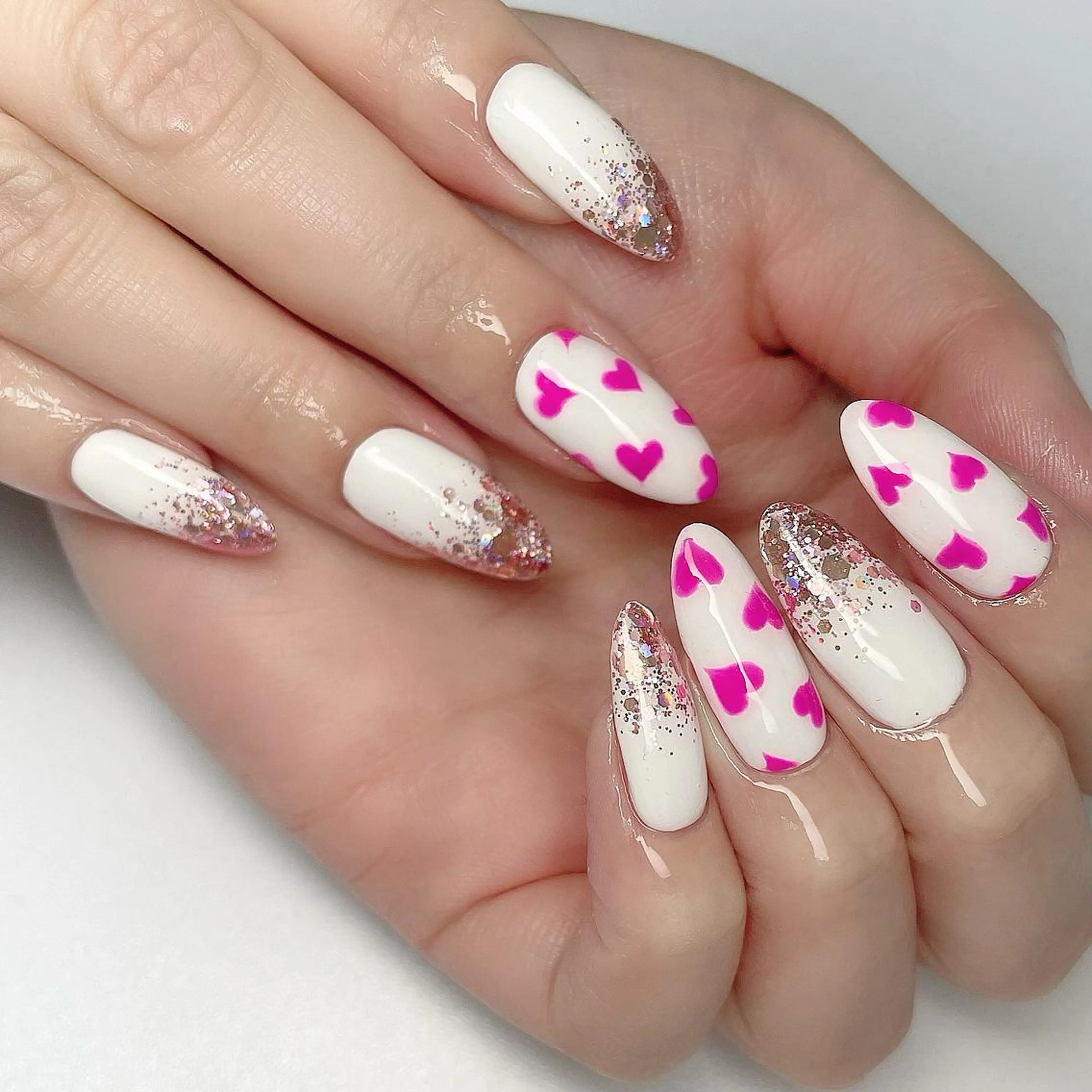 ロング ネイル 下妻市ﾈｲﾙｻﾛﾝ M_styleのネイルデザイン