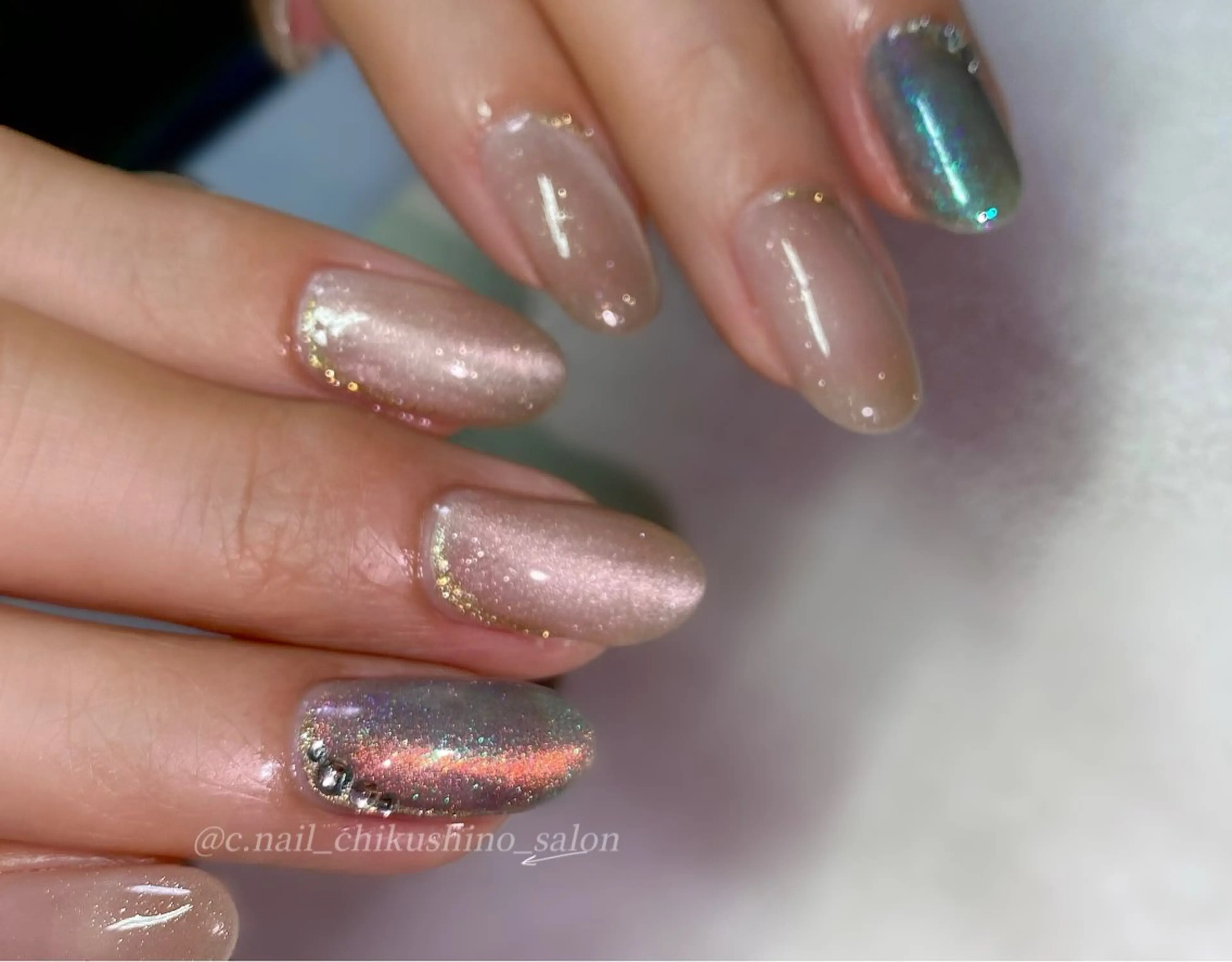 ネイル C.Nail &EYE筑紫駅のネイルデザイン
