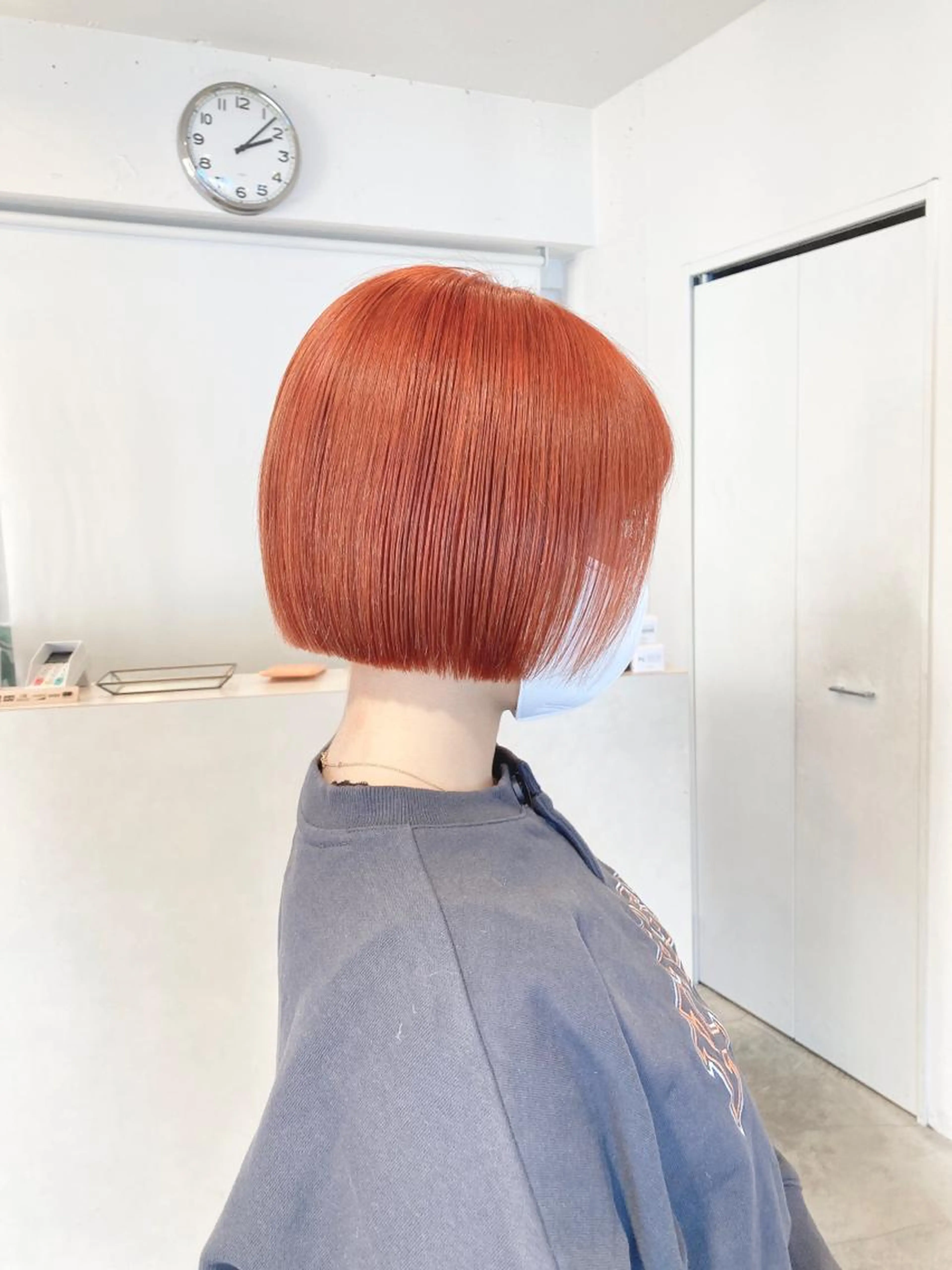 ケアカラー🧡オレンジカラー🧡(オレンジ、オレンジベージュ、ベビーオレンジ系)の写真
