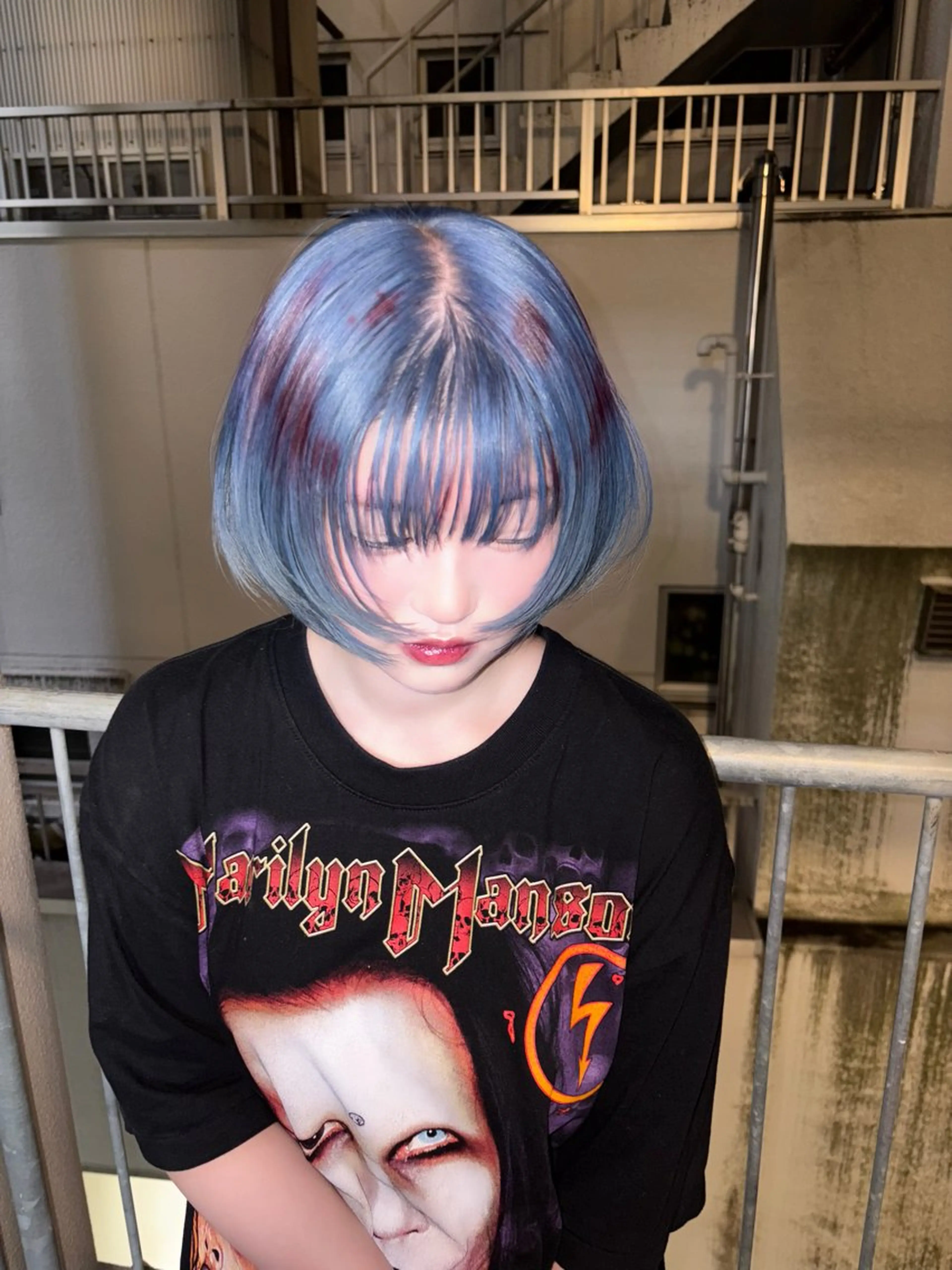 ロング カラー ヘアカラー トリートメント ハイトーン×デザイン 🪽🫧HIKARIのヘアスタイル