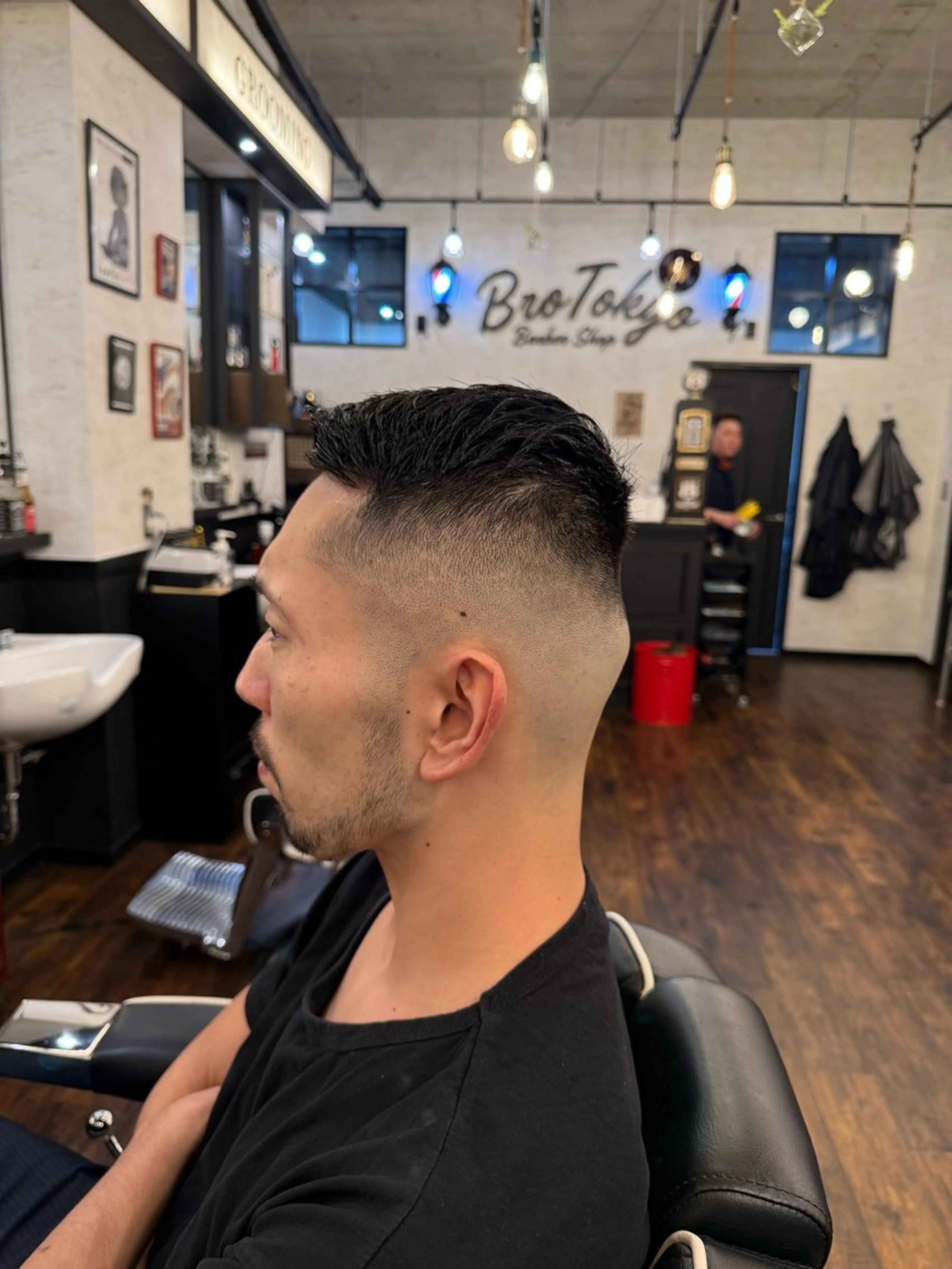 ショート BroTokyo所属・shin シンのヘアスタイル