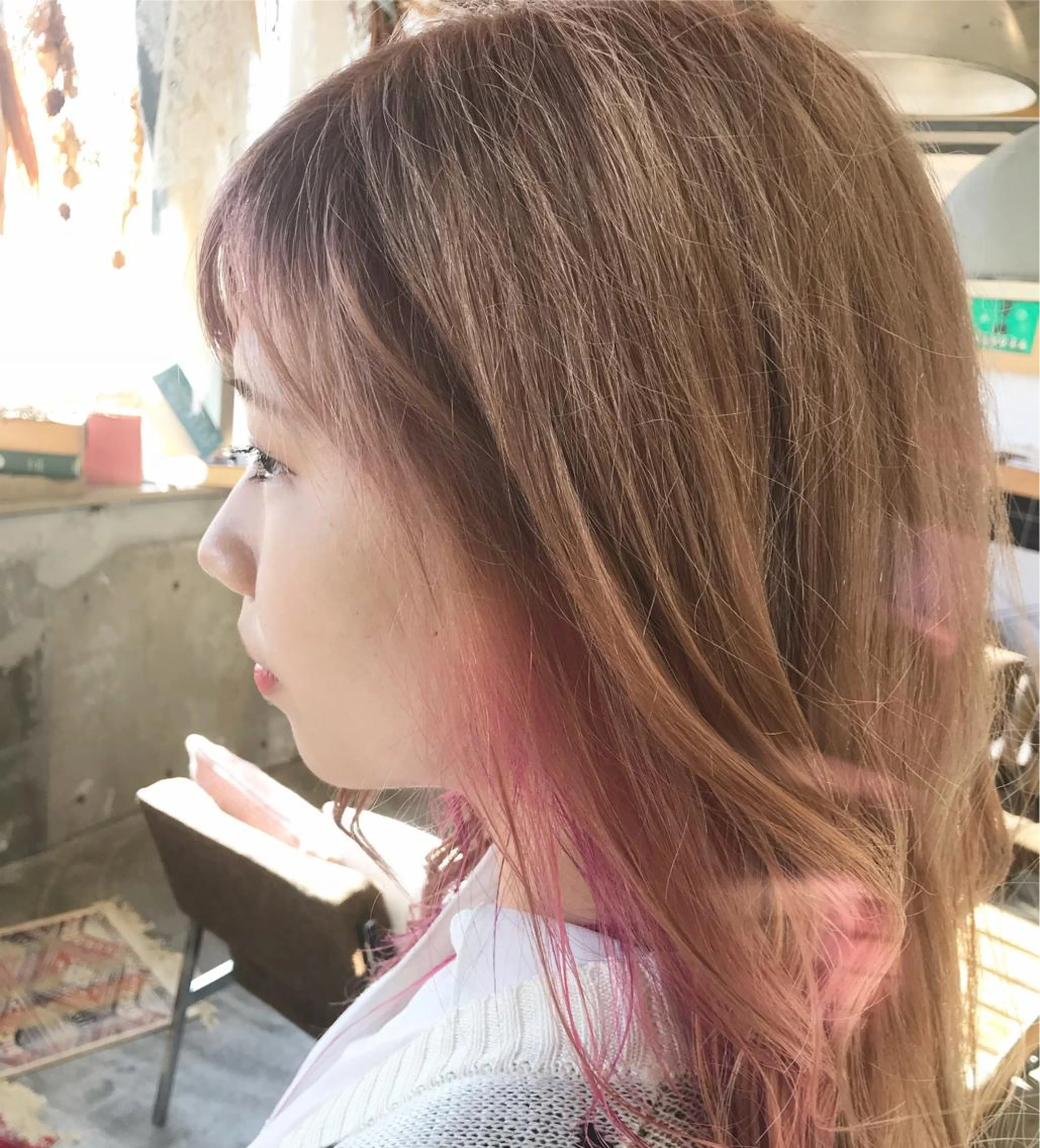 ロング ハニーバイ コードのヘアスタイル