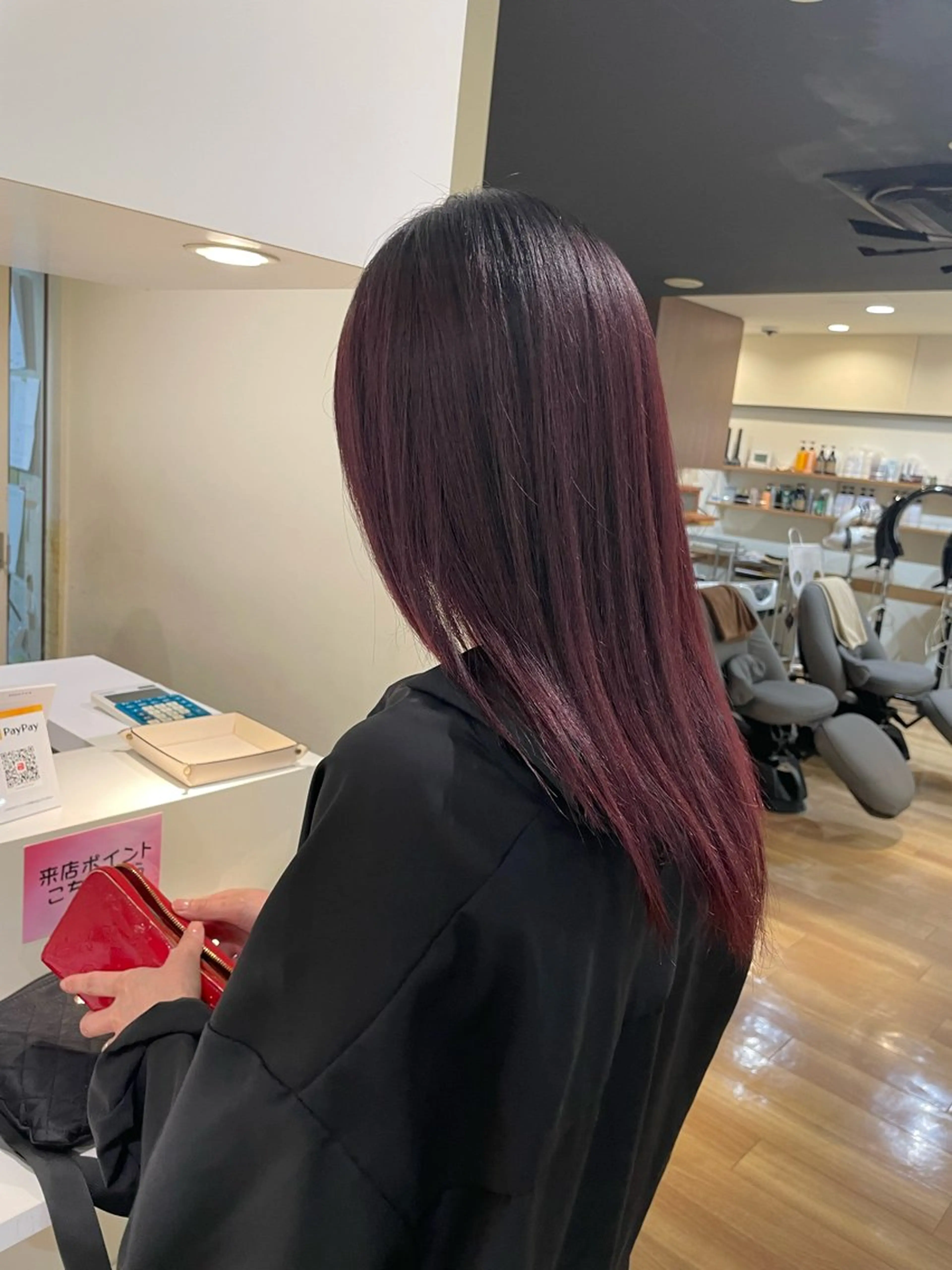 セミロング カラー カット ヘアカラー トリートメント 韓国レイヤー🎀/ 顔周り特化🎀/豊田のヘアスタイル
