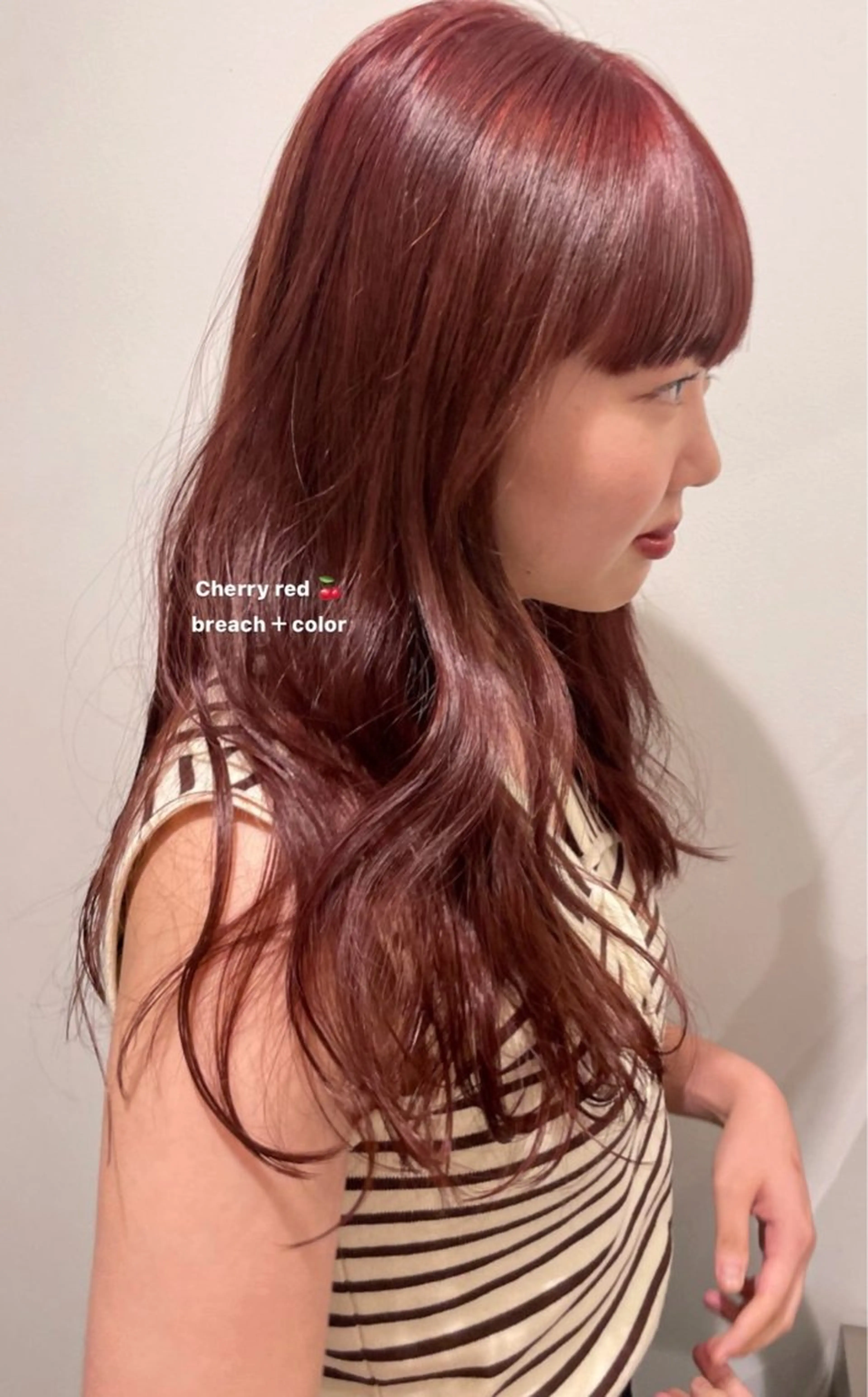 カラー ヘアカラー rizu ボブヘアのヘアスタイル
