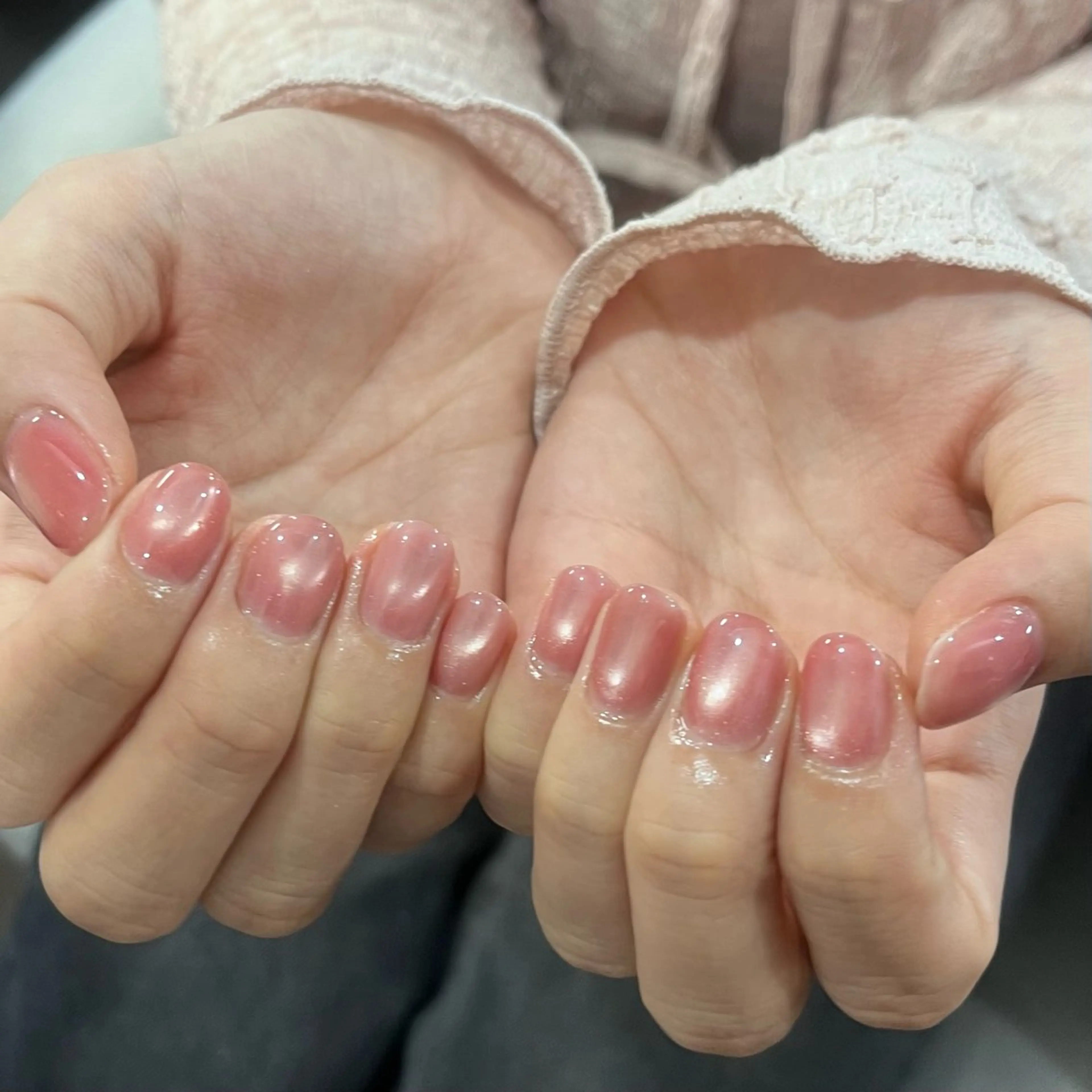 ネイル 韓国ネイル ワンホンネイル ハンドネイル ハンドケア Chang _Nailのネイルデザイン