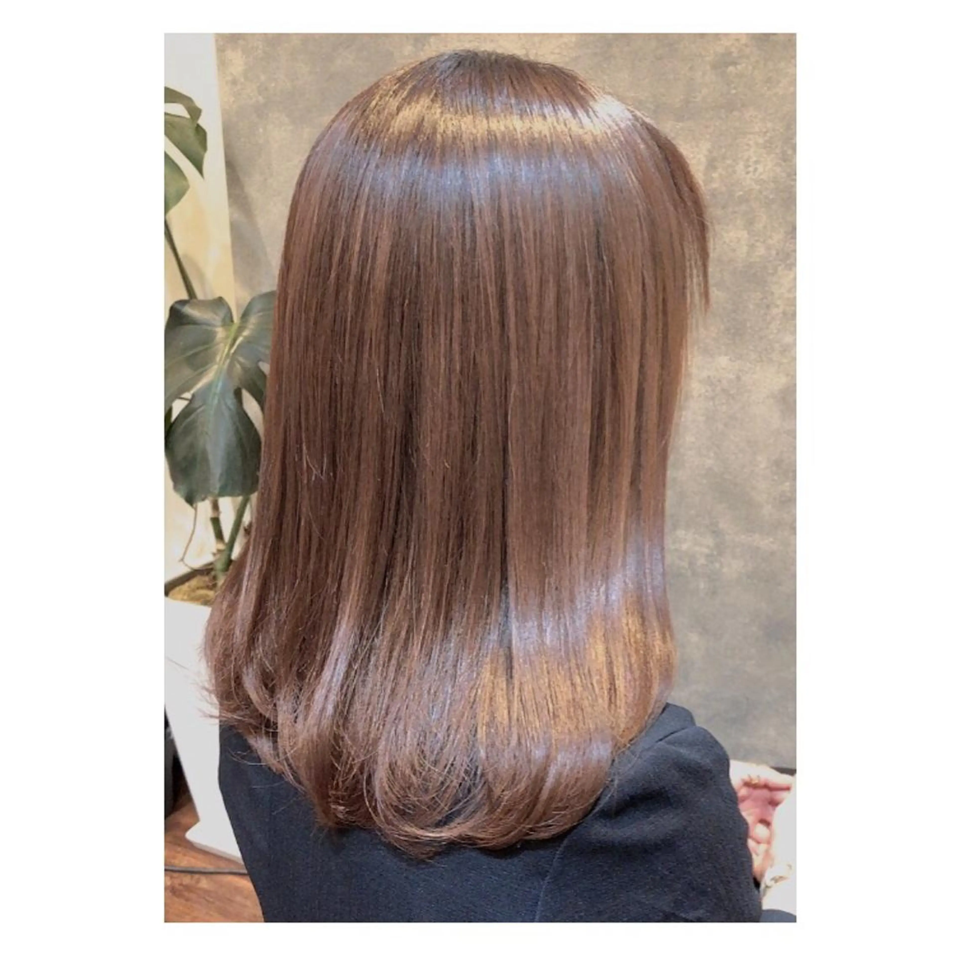 セミロング カラー トリートメント Ange lian所属・Ange lian 🌿お手頃価格サロンのヘアスタイル