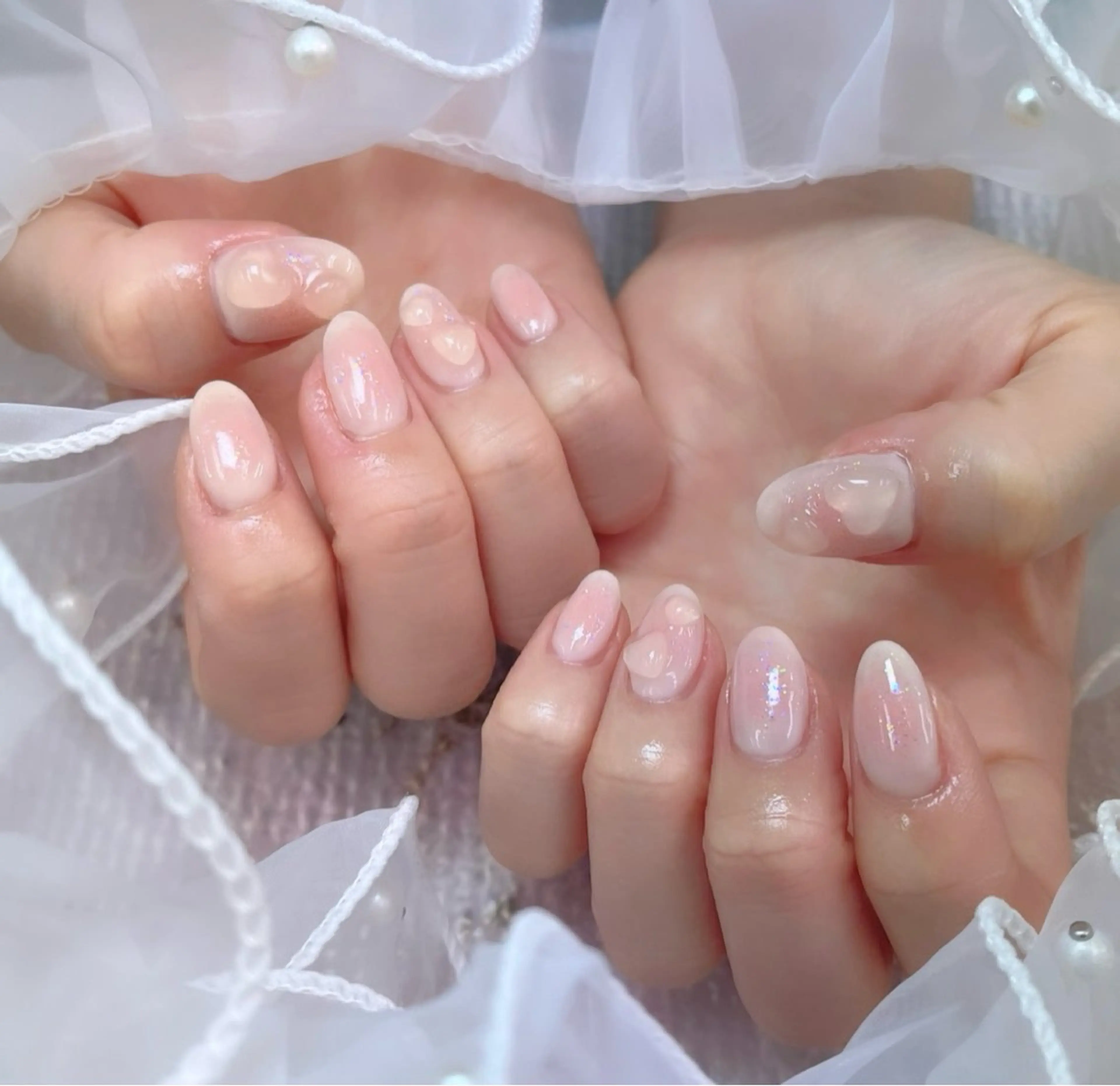 ネイル チークネイル ハンドネイル ブルーデイジー栄本店所属・BlueDaisy 栄本店のネイルデザイン