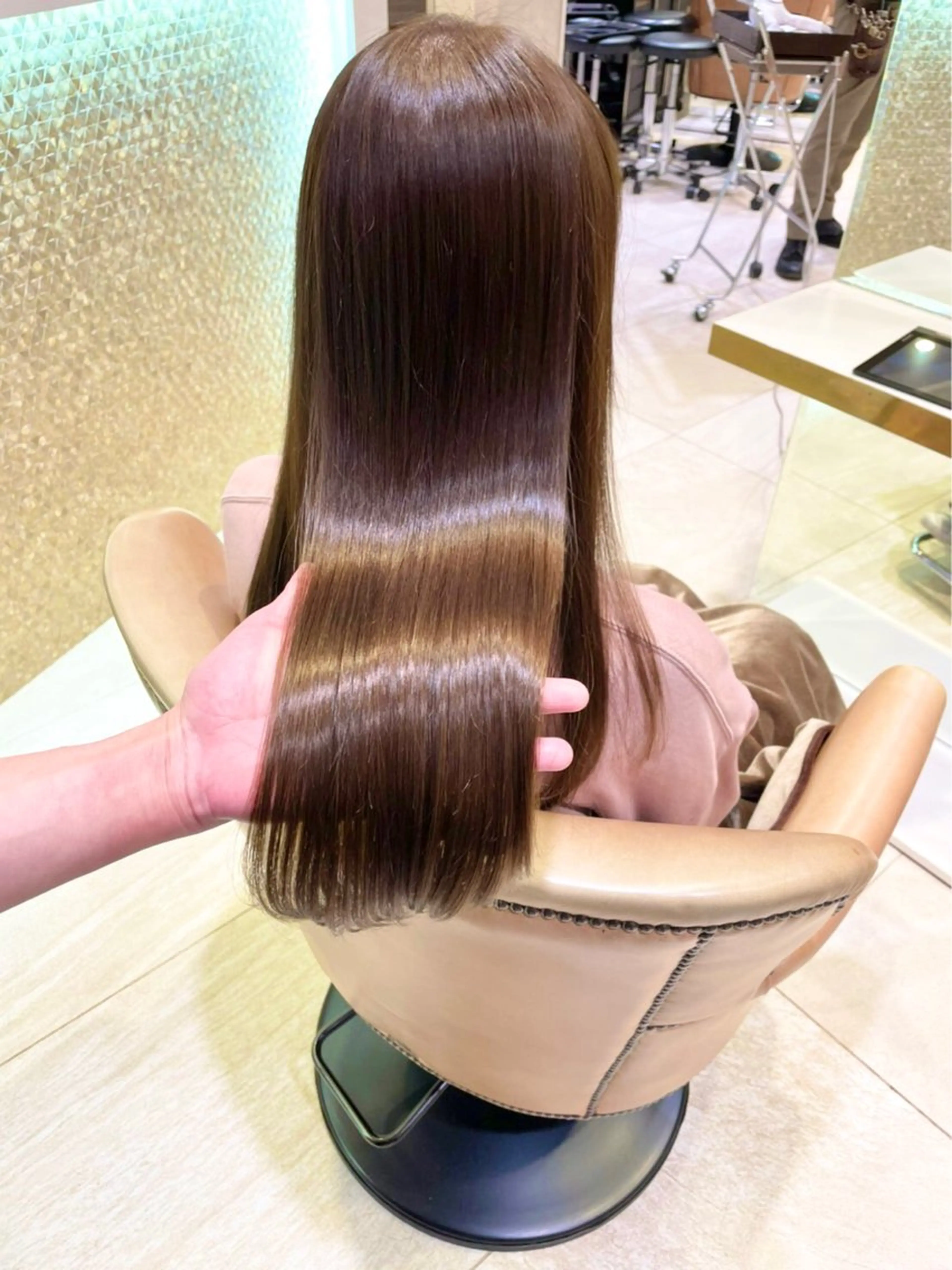 ロング 山見 陽のヘアスタイル
