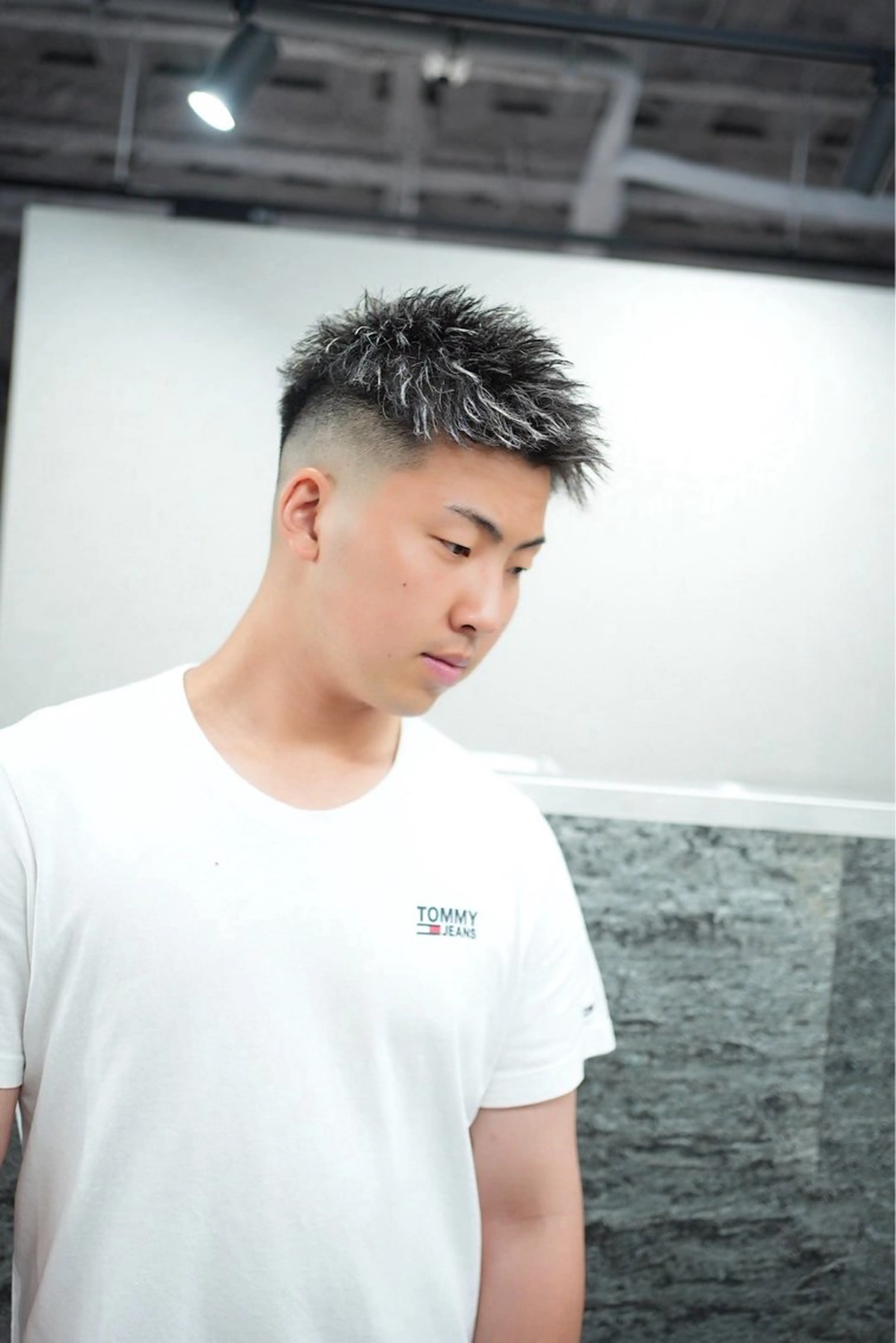 ショート メンズ カット ヘアセット 山口 孔聖のヘアスタイル