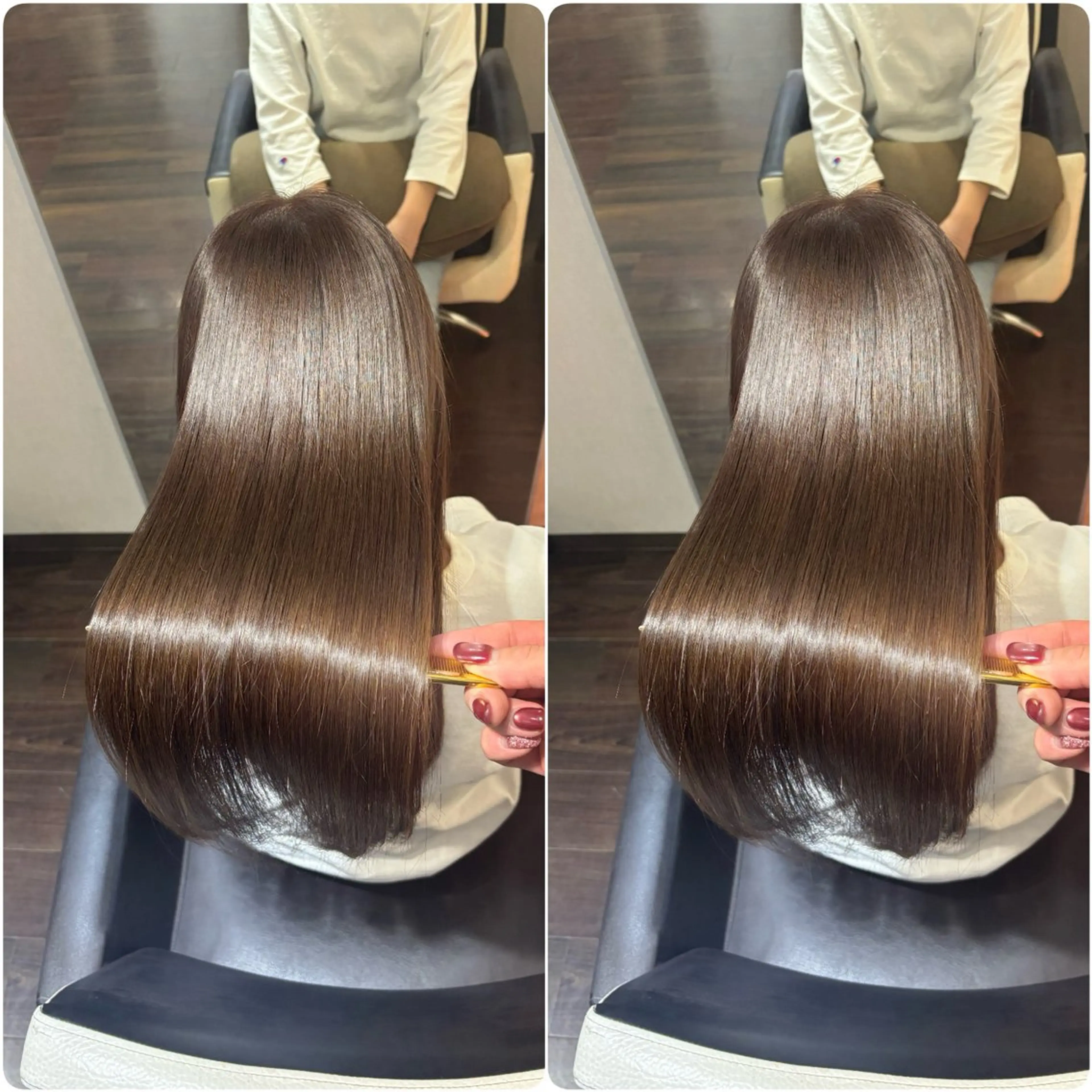 ロング カット 縮毛矯正 トリートメント ヘッドスパ 🌸ULTOWA🌸 髪質改善/縮毛/店長のヘアスタイル