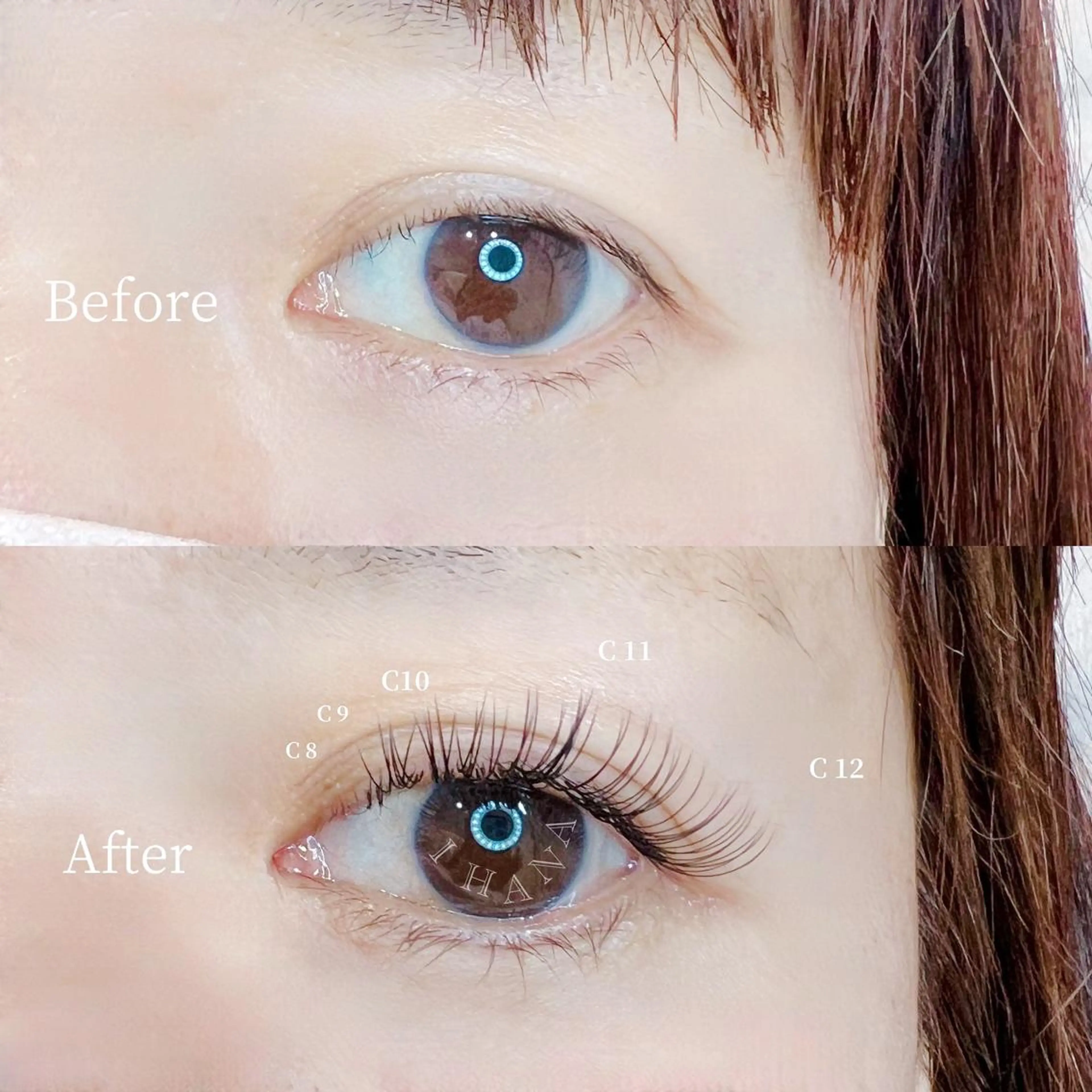 マツエク・マツパ マツエク IHANA ❁ イハナのマツエク・マツパデザイン