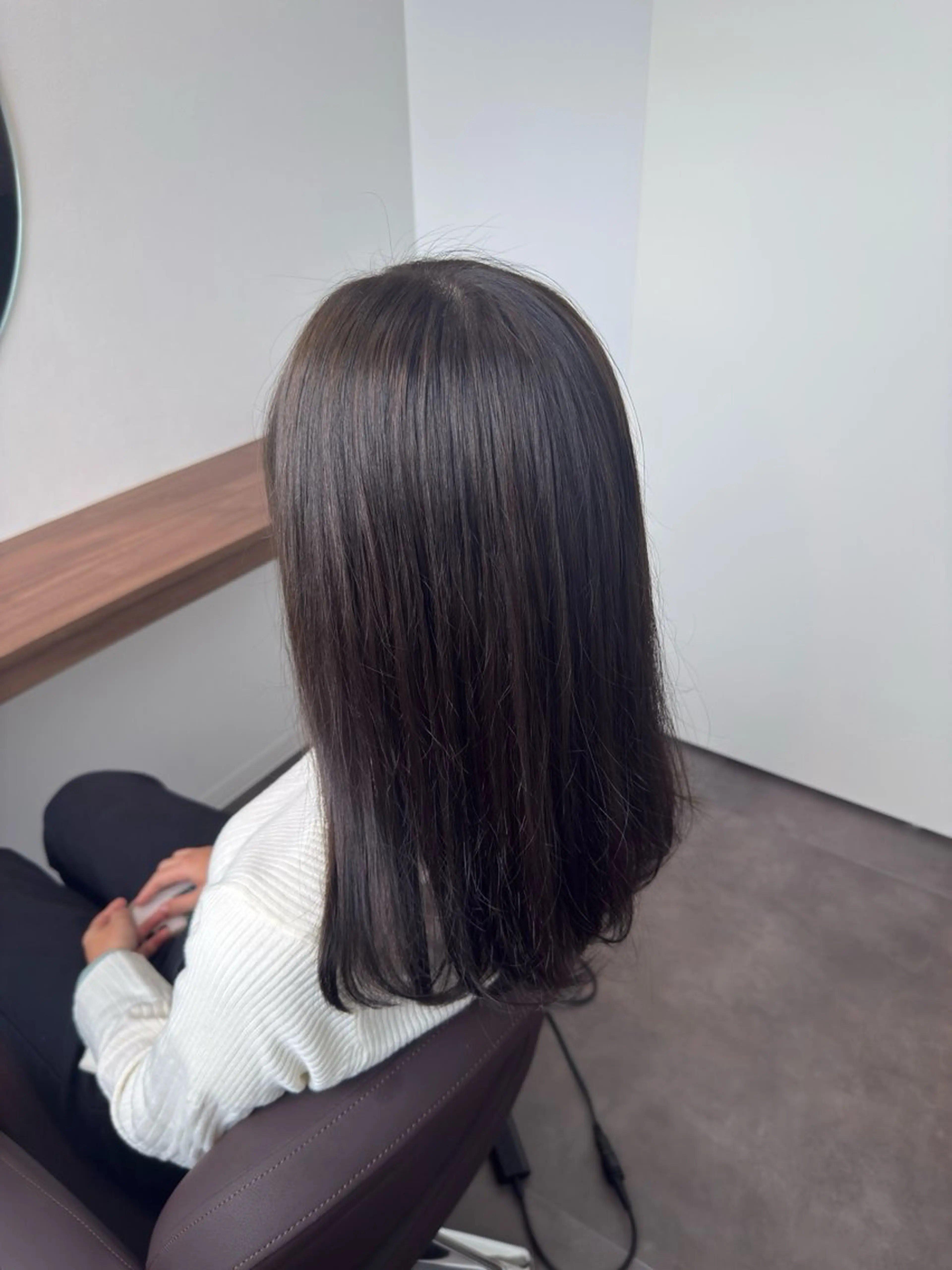 セミロング キッズ トリートメント ヘアカラー トリートメント ece.sie所属・ece.sie ゆら💎のヘアスタイル