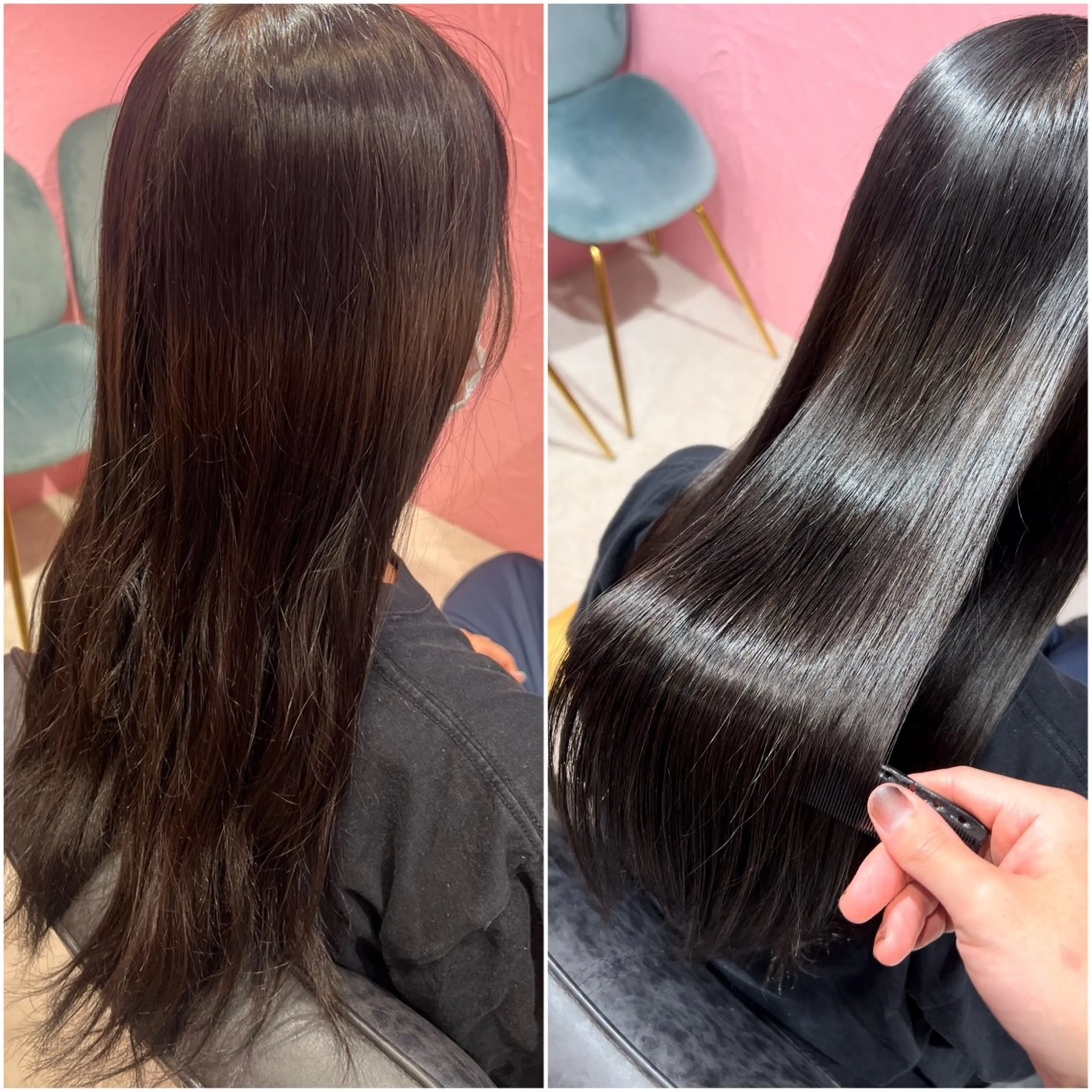 ロング ヘアカラー トリートメント ショートヘア特化 河内蓮のヘアスタイル