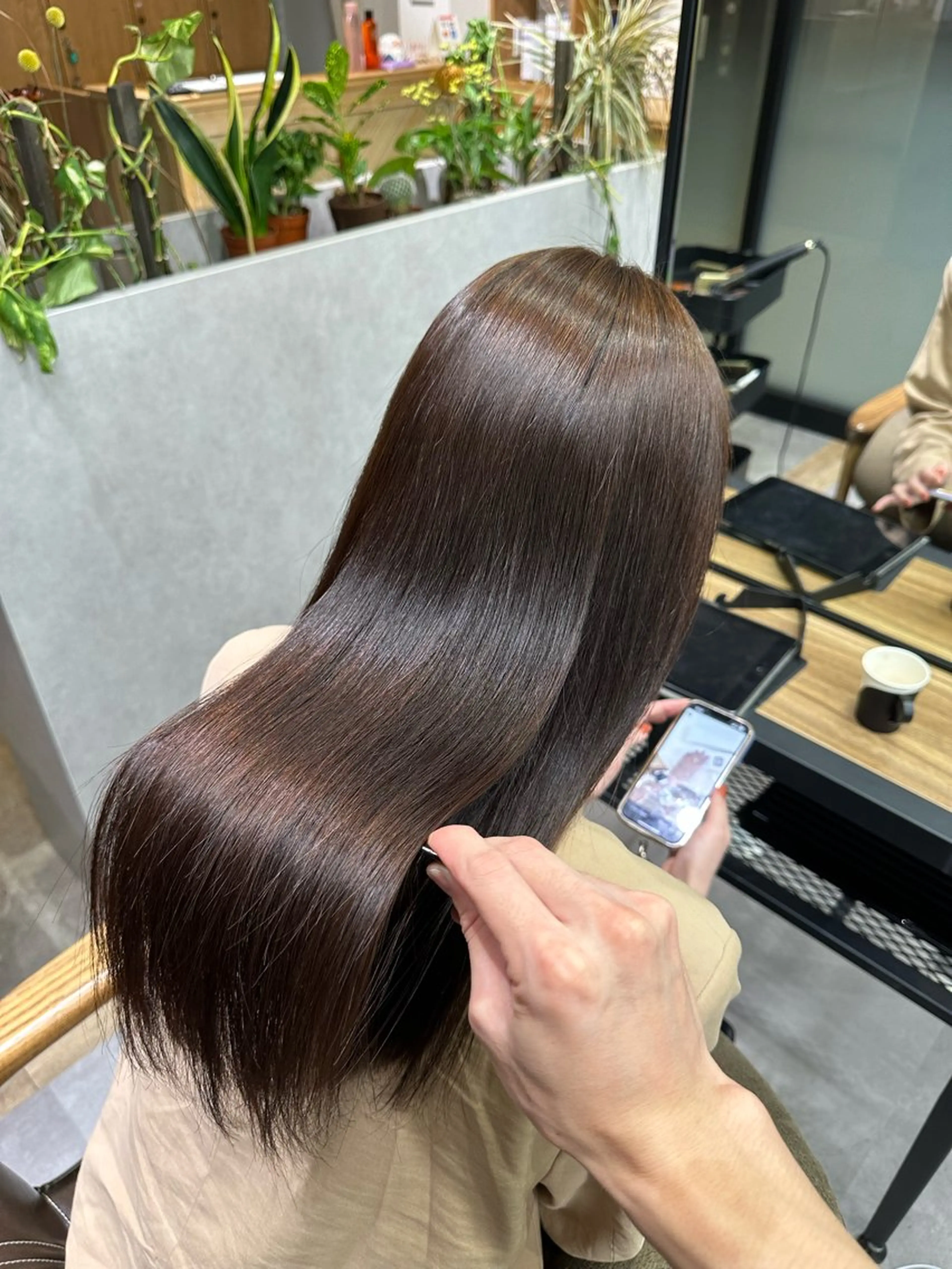 ロング 縮毛矯正 RAF TOKYO 2nd所属・美髪矯正/髪質改善/ ヒロムのヘアスタイル