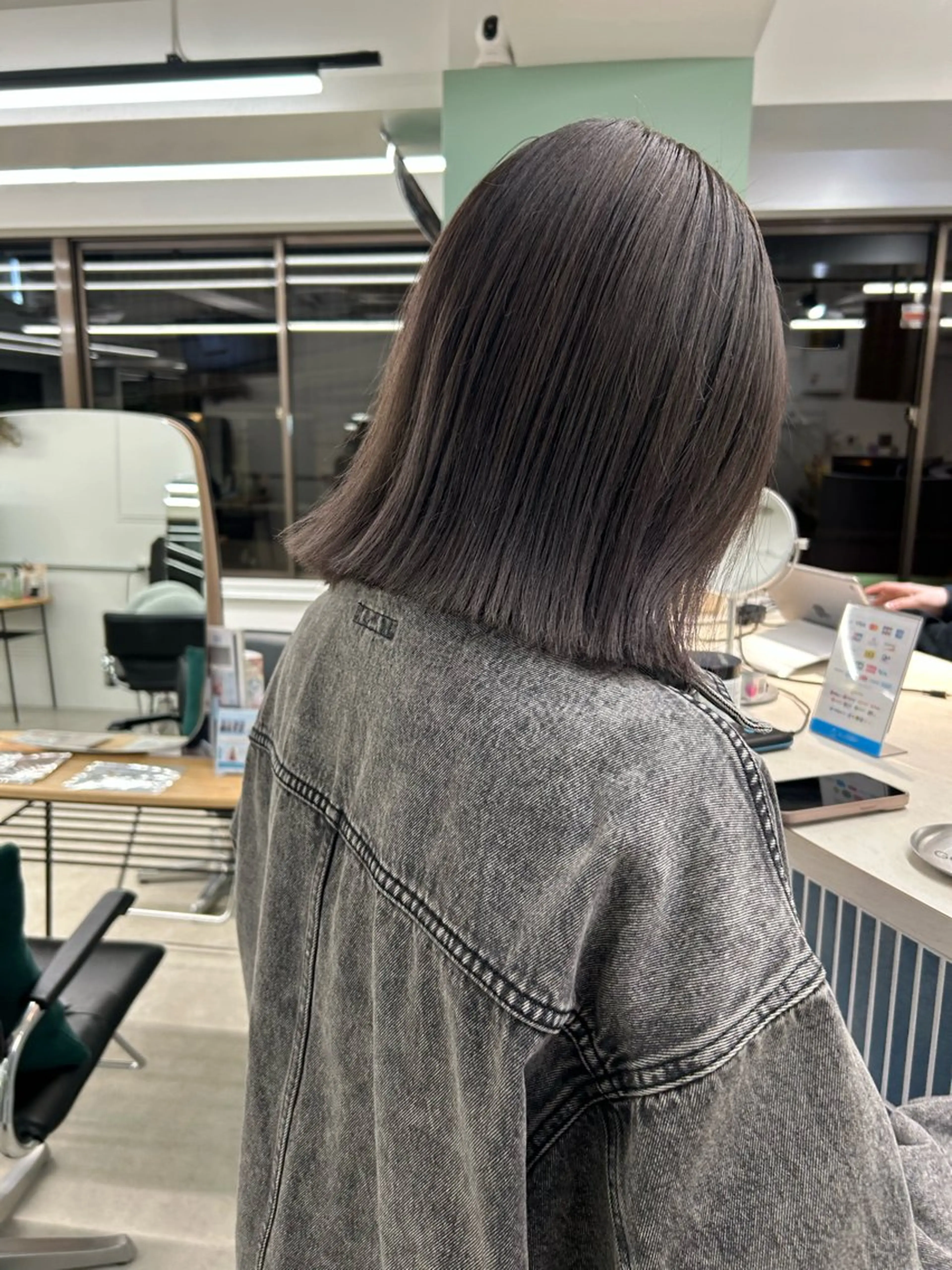 ミディアム カット ヘアカラー ボブカット募集中 ／もえまる🌻のヘアスタイル