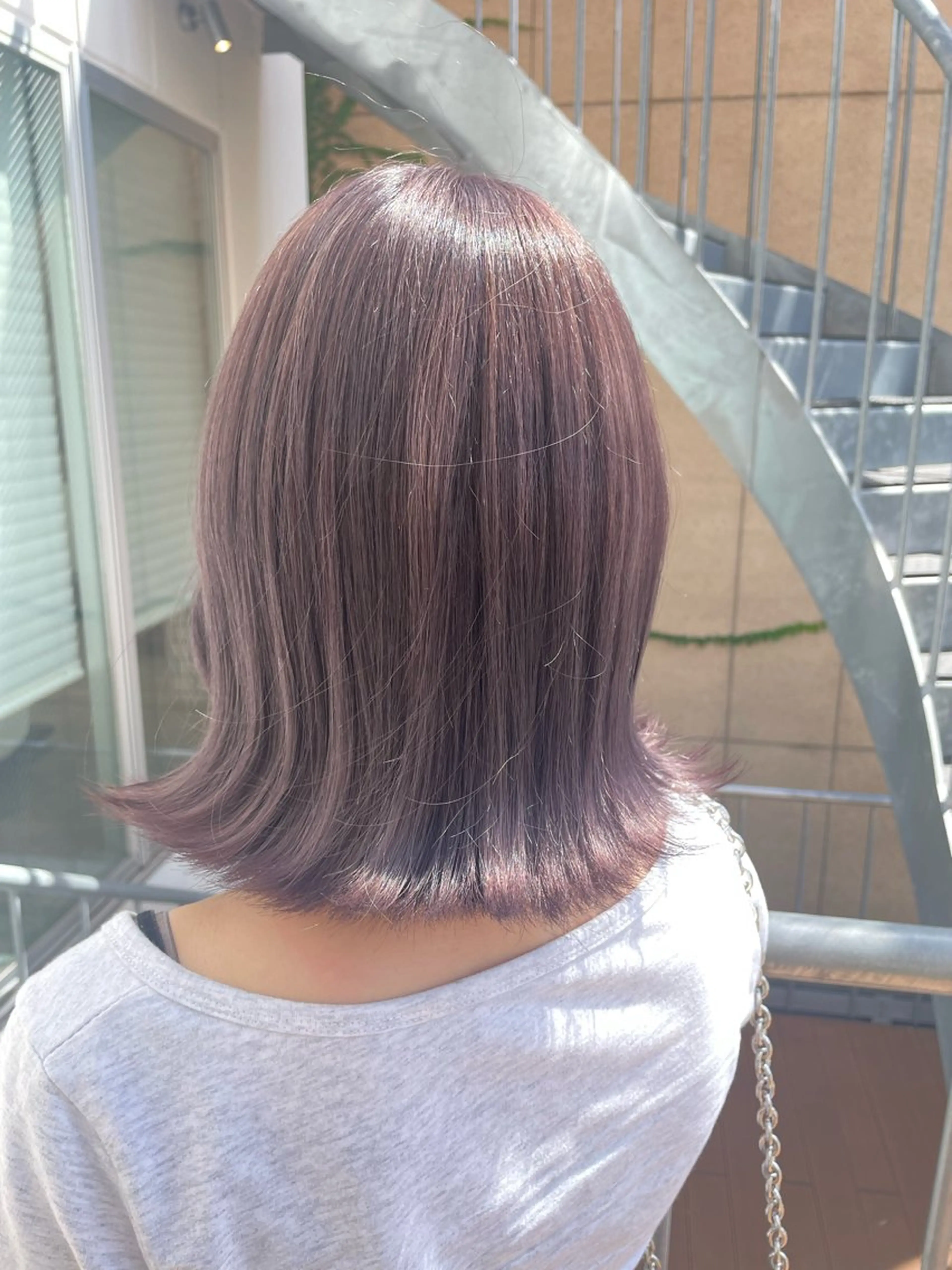 ミディアム カラー emusalon前橋川原店所属・松井 悠希のヘアスタイル