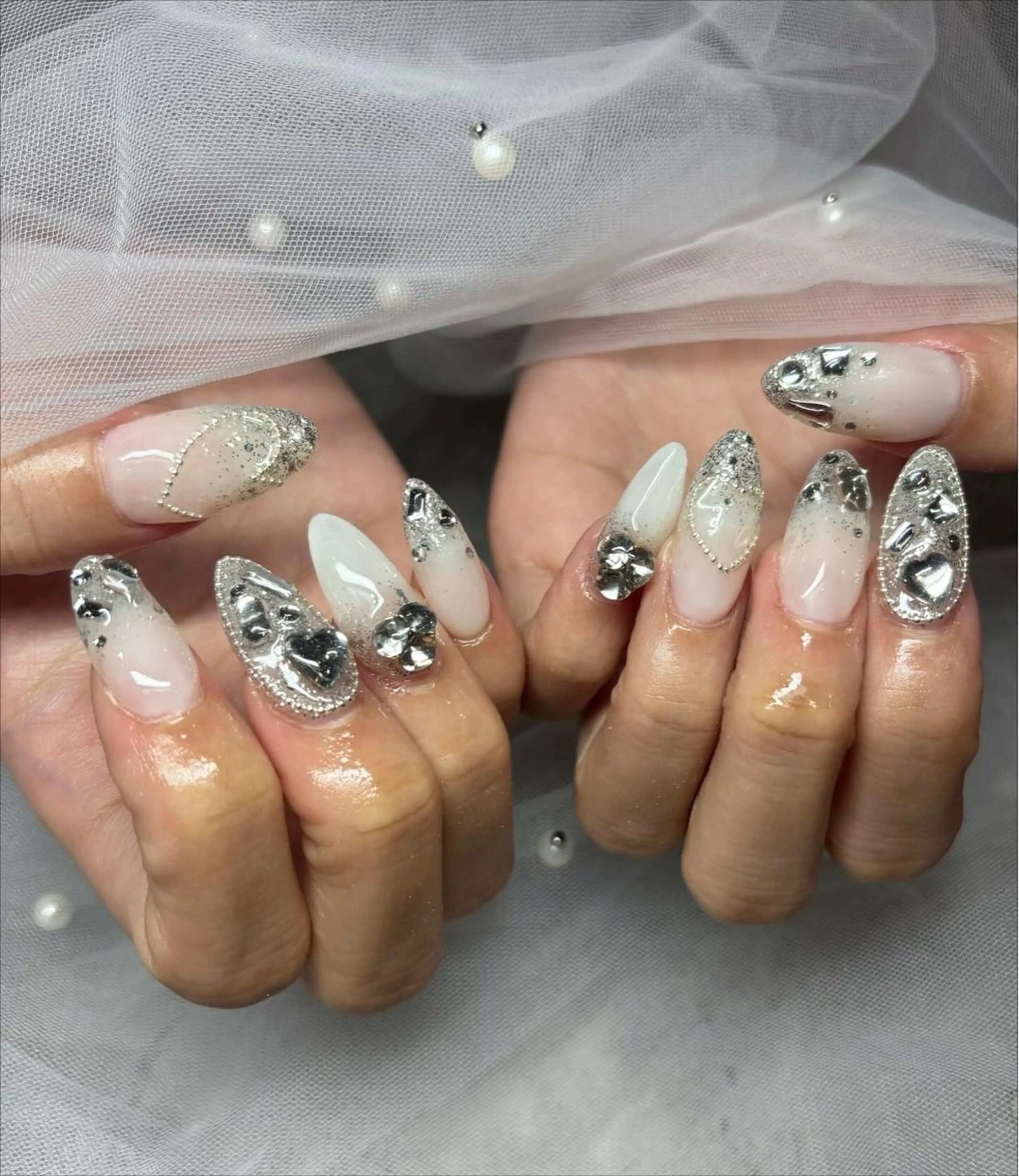 💋12/7限定¥1,100 OFF💋【チップ長さだし✨+アート10本まで💅ジェルオフ付】持ち込みデザイン🆗の写真