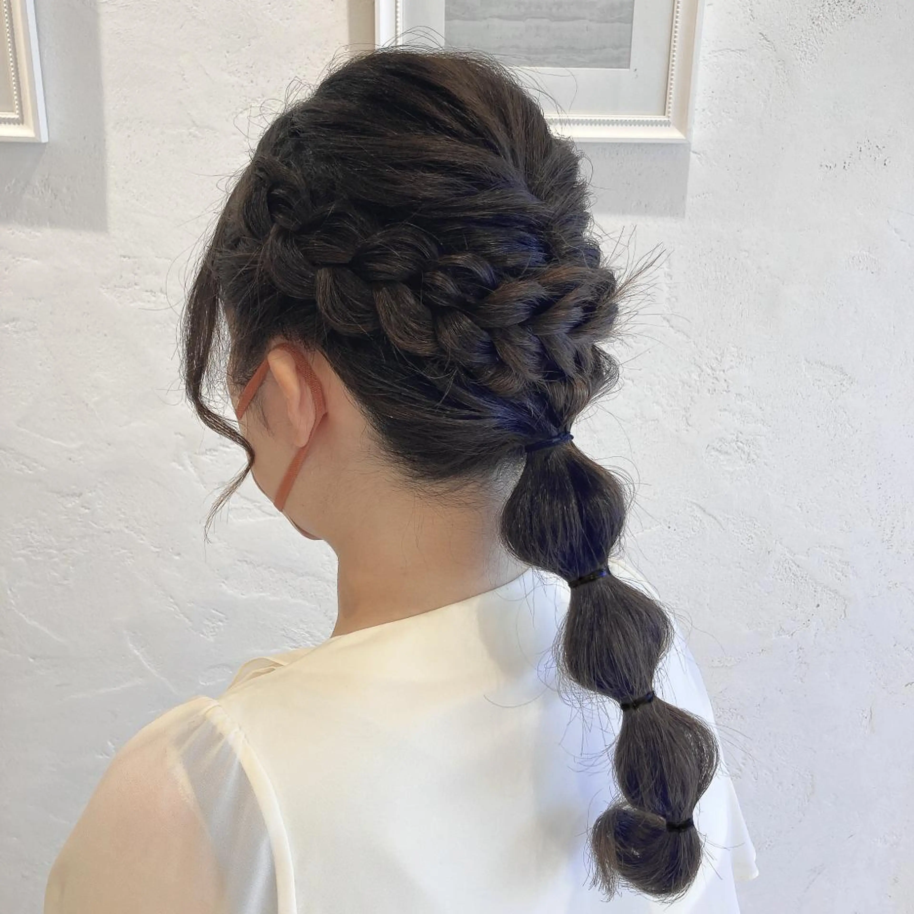 ロング ヘアアレンジ ヘアカラー 🌈メテオ取扱店🌈 金城リキのヘアスタイル