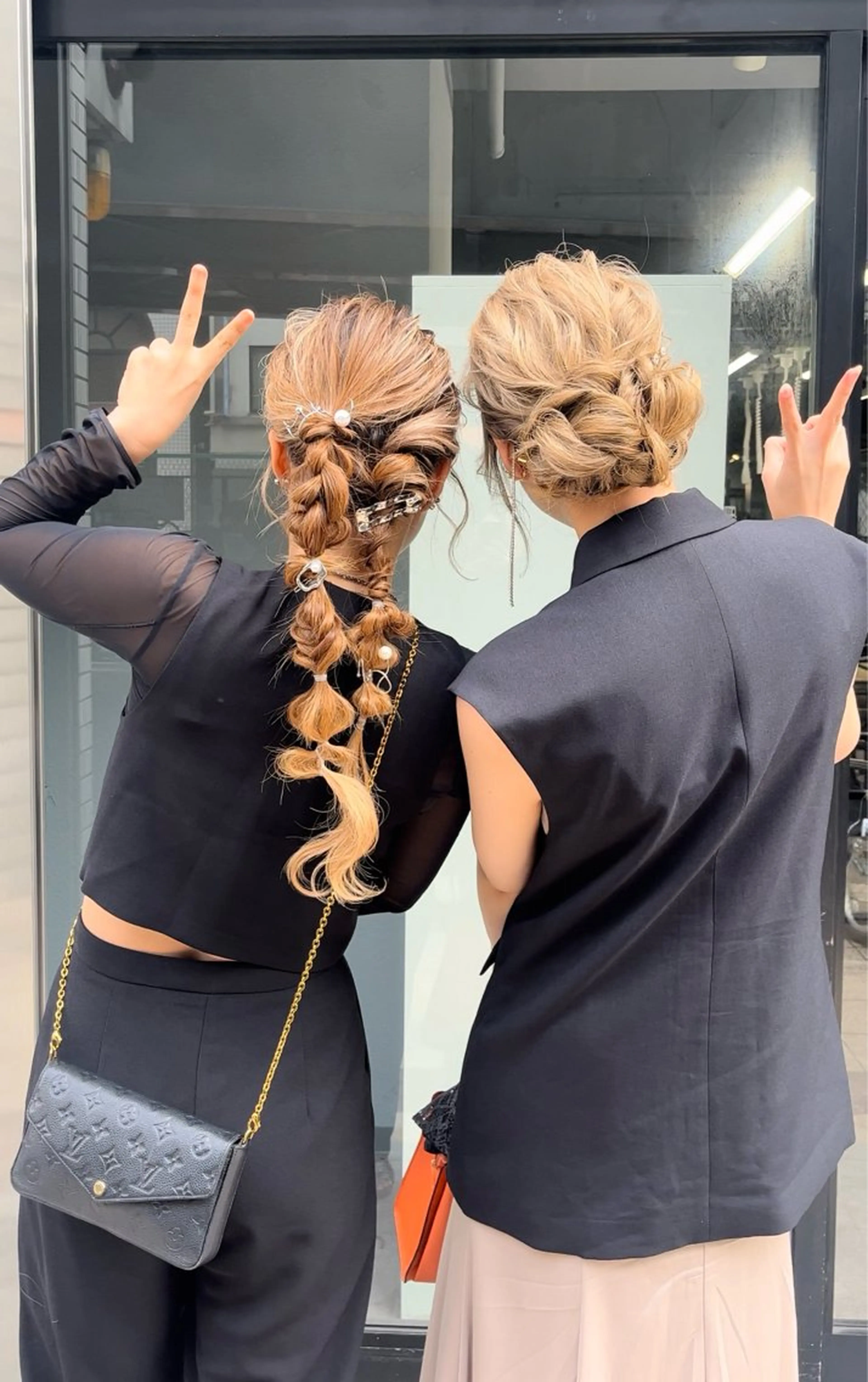 ヘアアレンジの写真