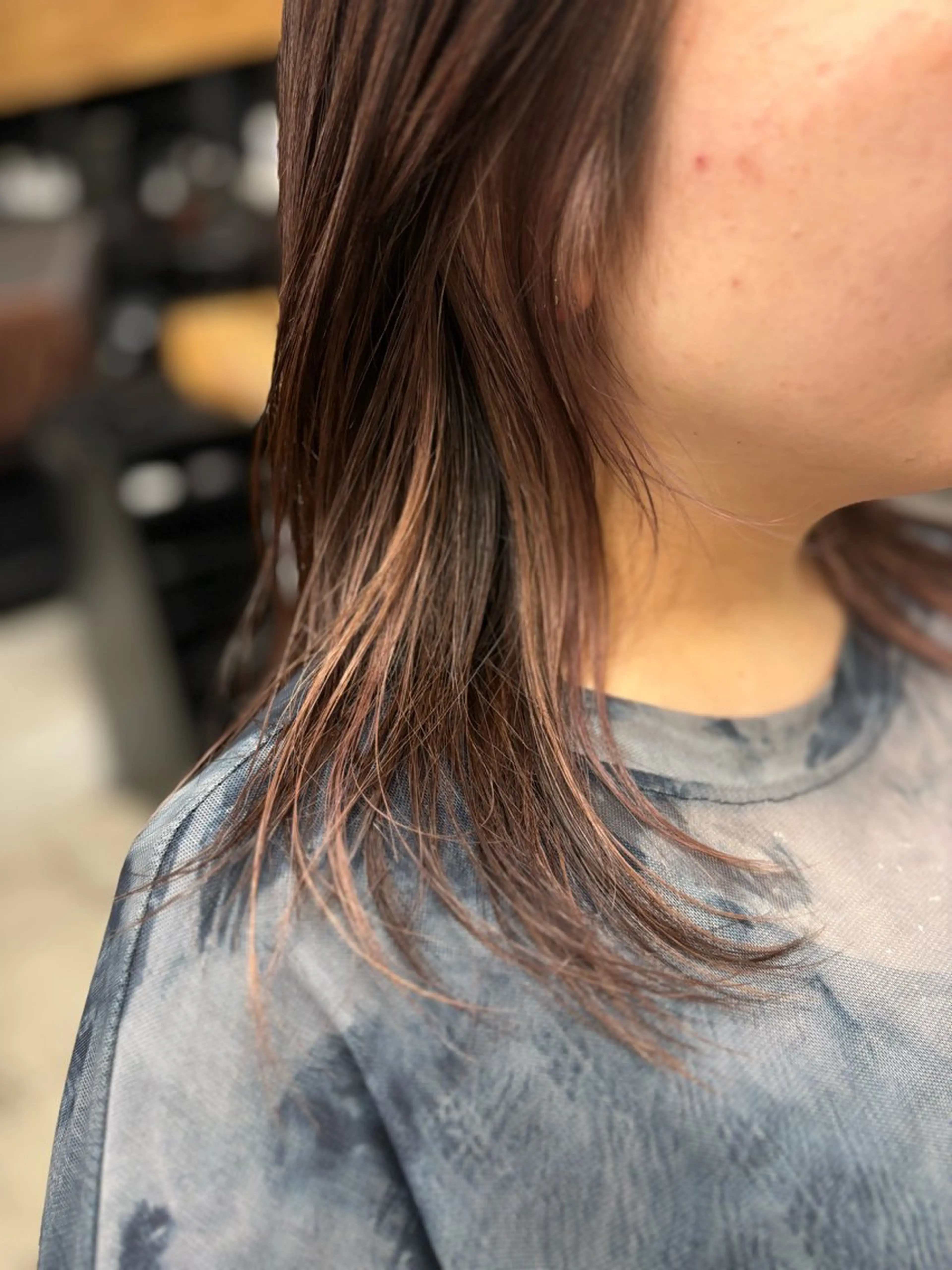 ミディアム カラー カット ヘアカラー mono / Manatoのヘアスタイル