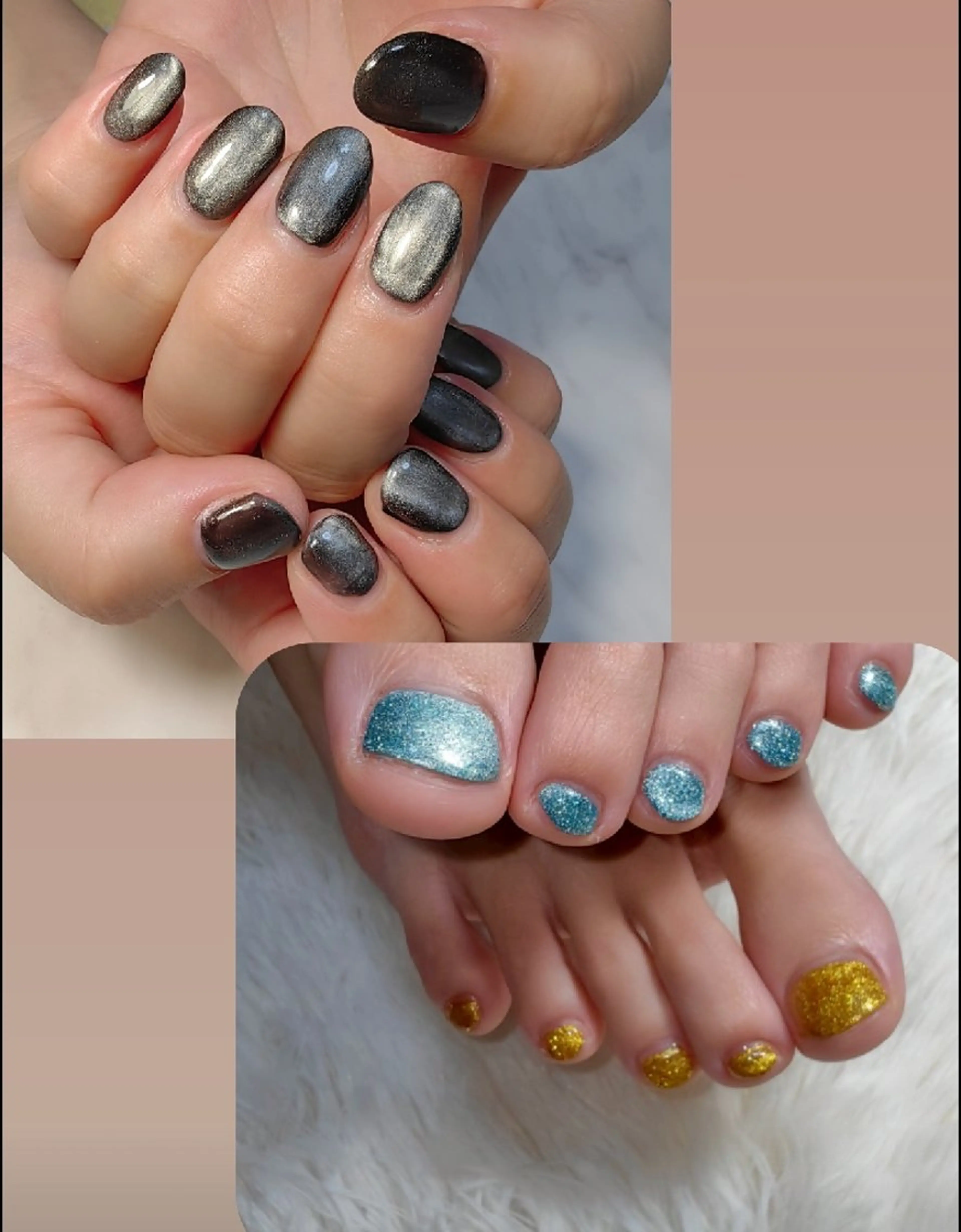 カップル割り(親子、お友達でも) ワンカラー×2名 300色からの写真