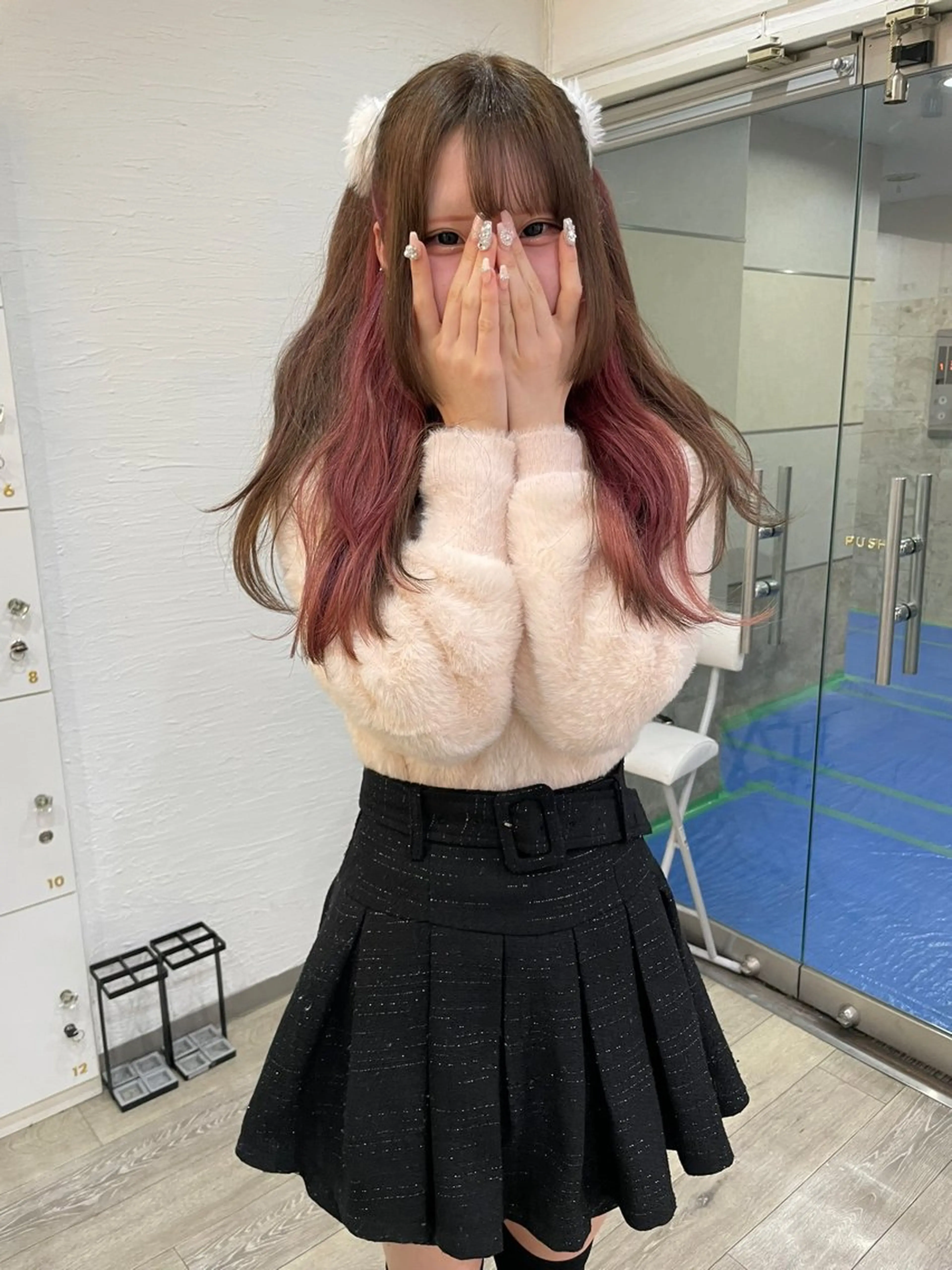 ロング カラー インナーカラー ミユル/ ブリーチカラー🎀✨のヘアスタイル