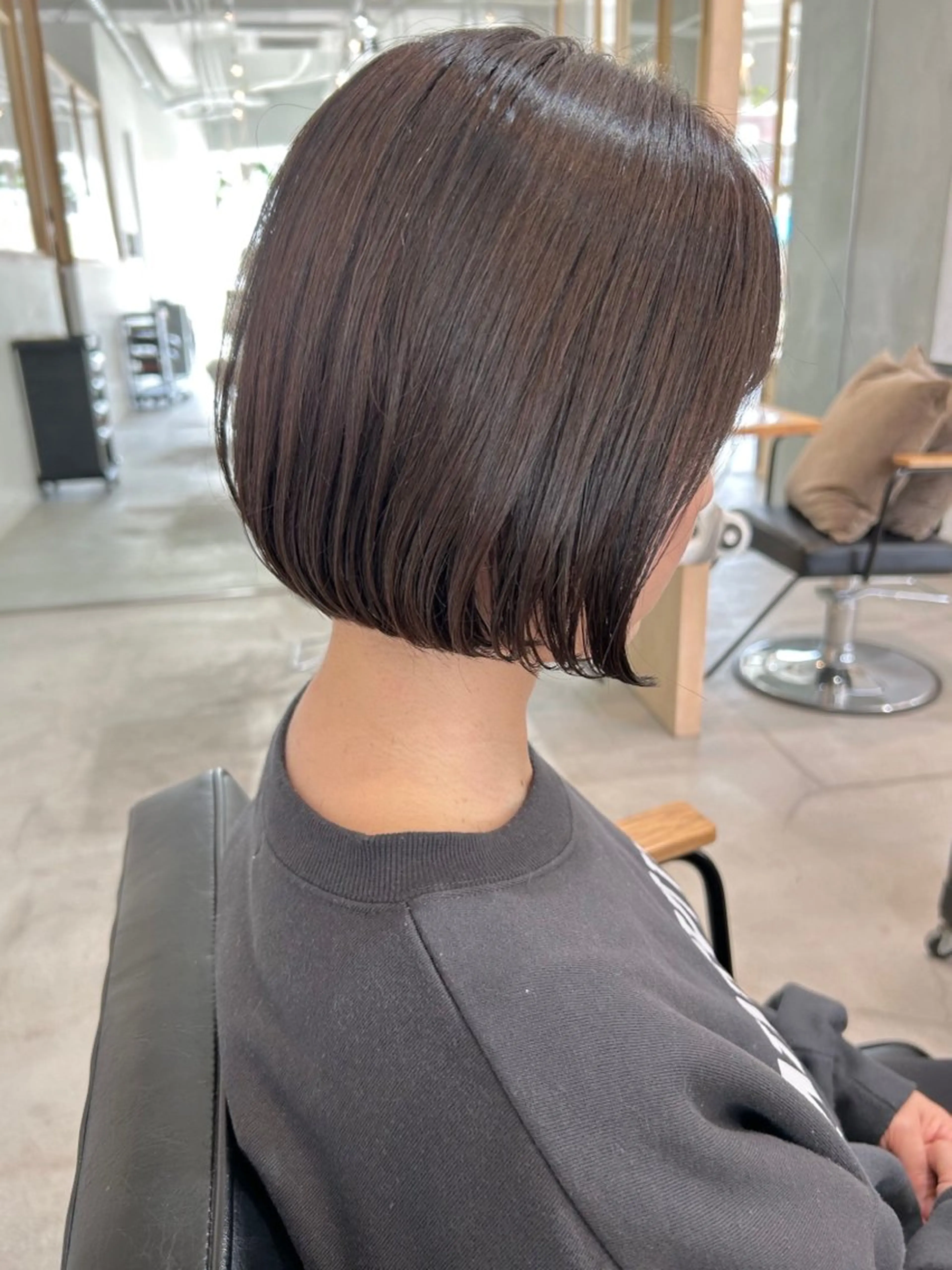 ショート FERIA fam 北千里 杉本 蓮のヘアスタイル