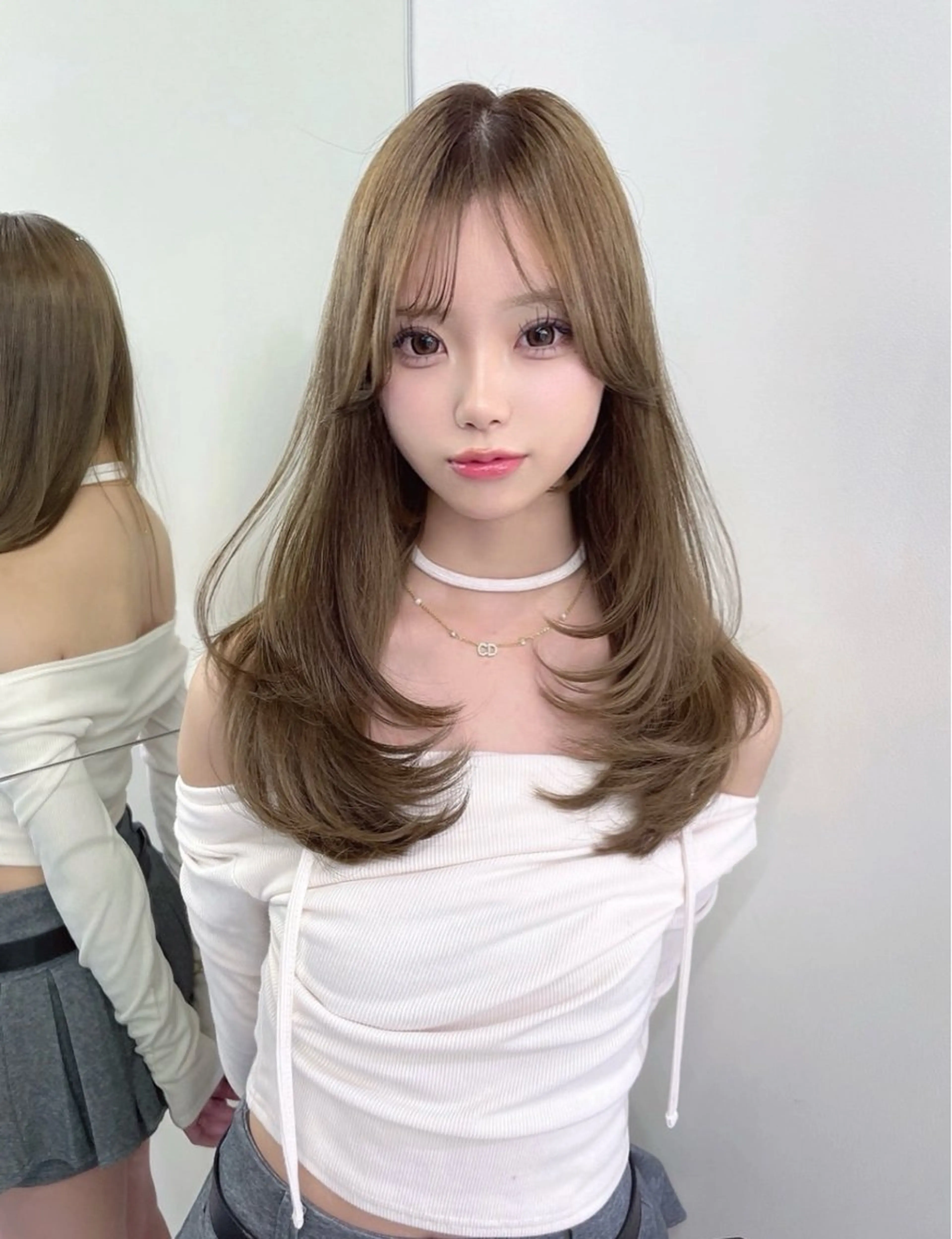 ロング カラー ヘアアレンジ カット ヘアカラー トリートメント 韓国レイヤー/ボブ 髪質改善/TAKAのヘアスタイル