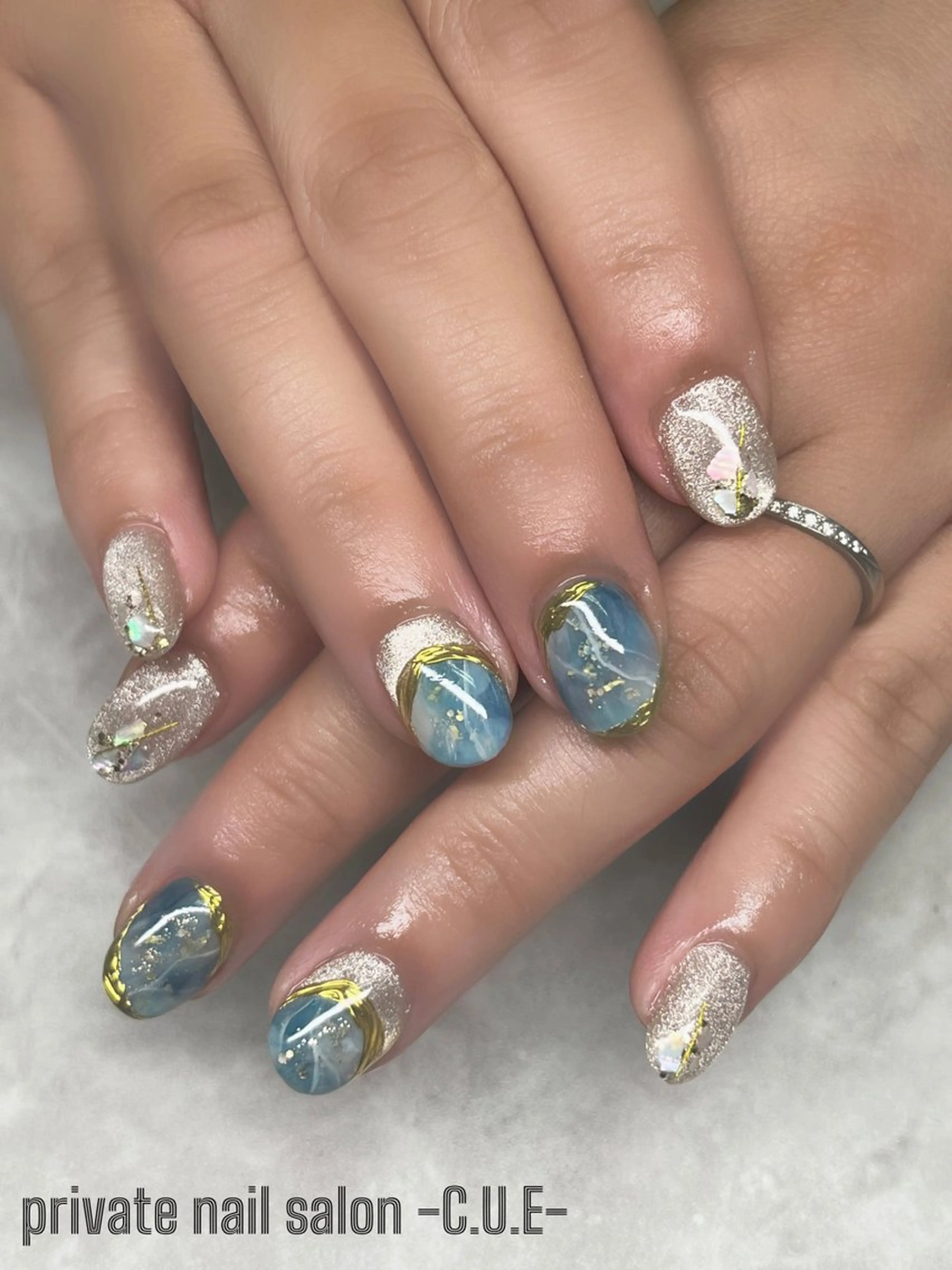 ネイル ハンドネイル Nailsalon C.U.Eのネイルデザイン