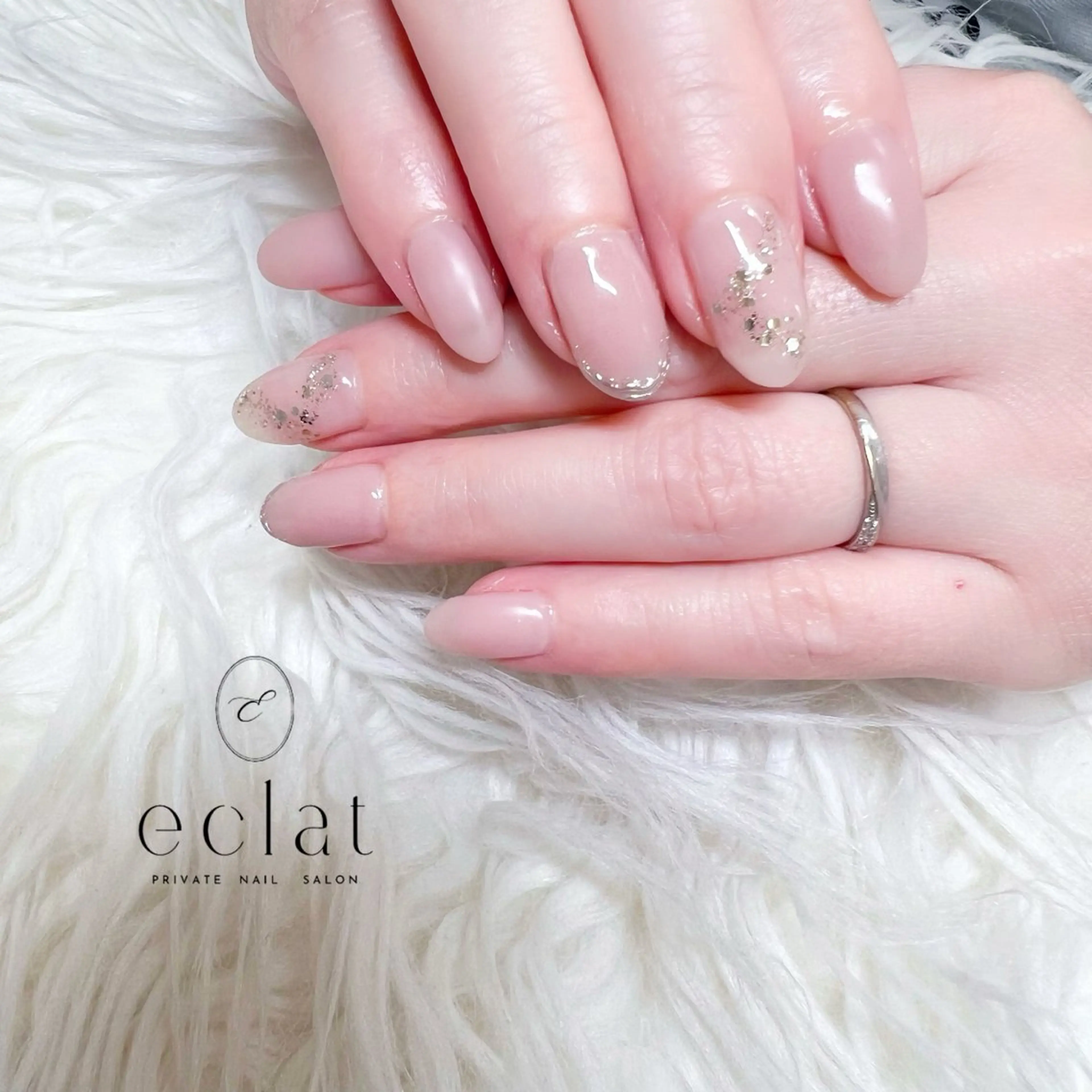 ミディアム eclat.nail エクラネイルのネイルデザイン