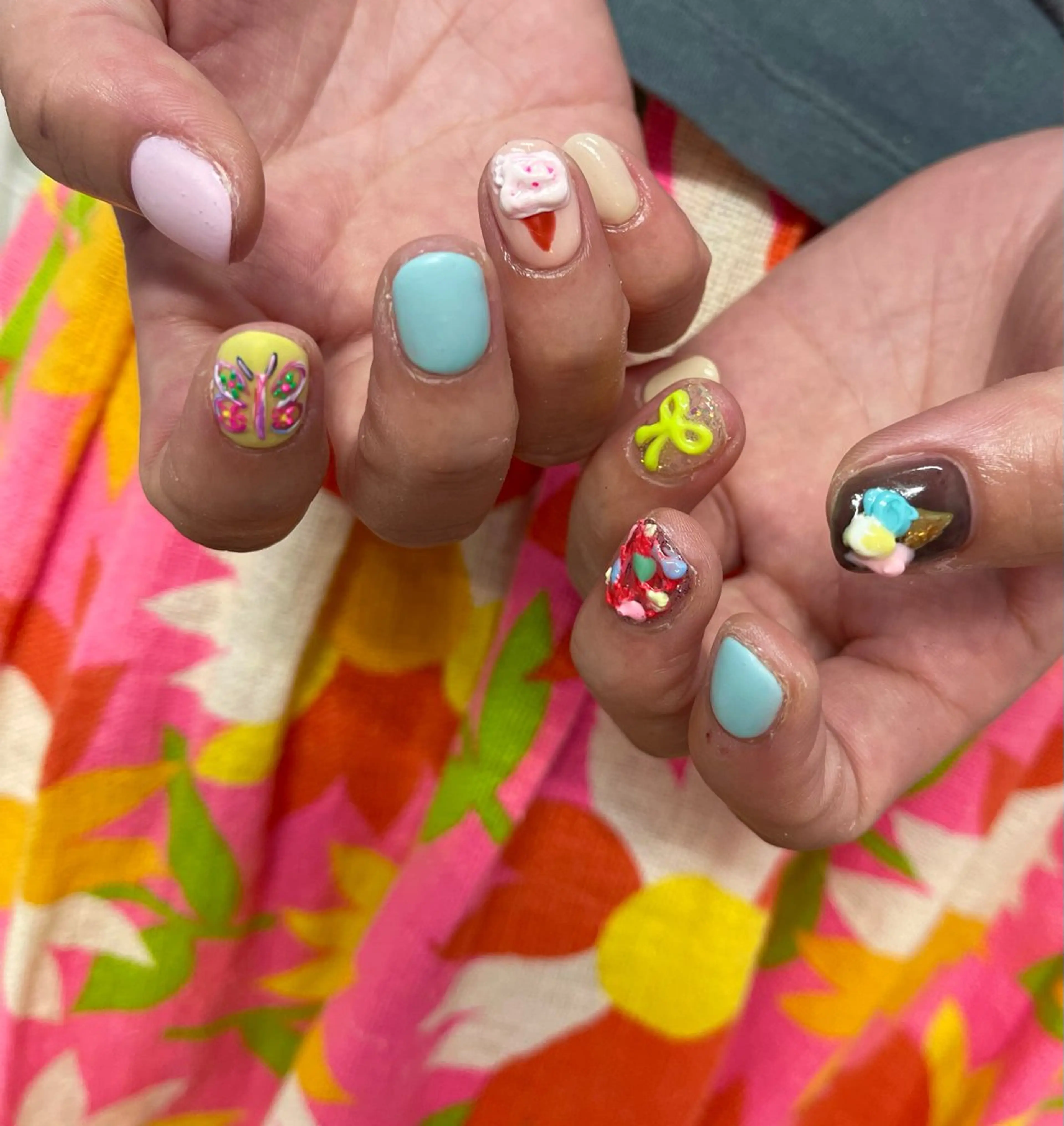 ネイル Nail Salon L'arc所属・☆Mèo ☆のネイルデザイン