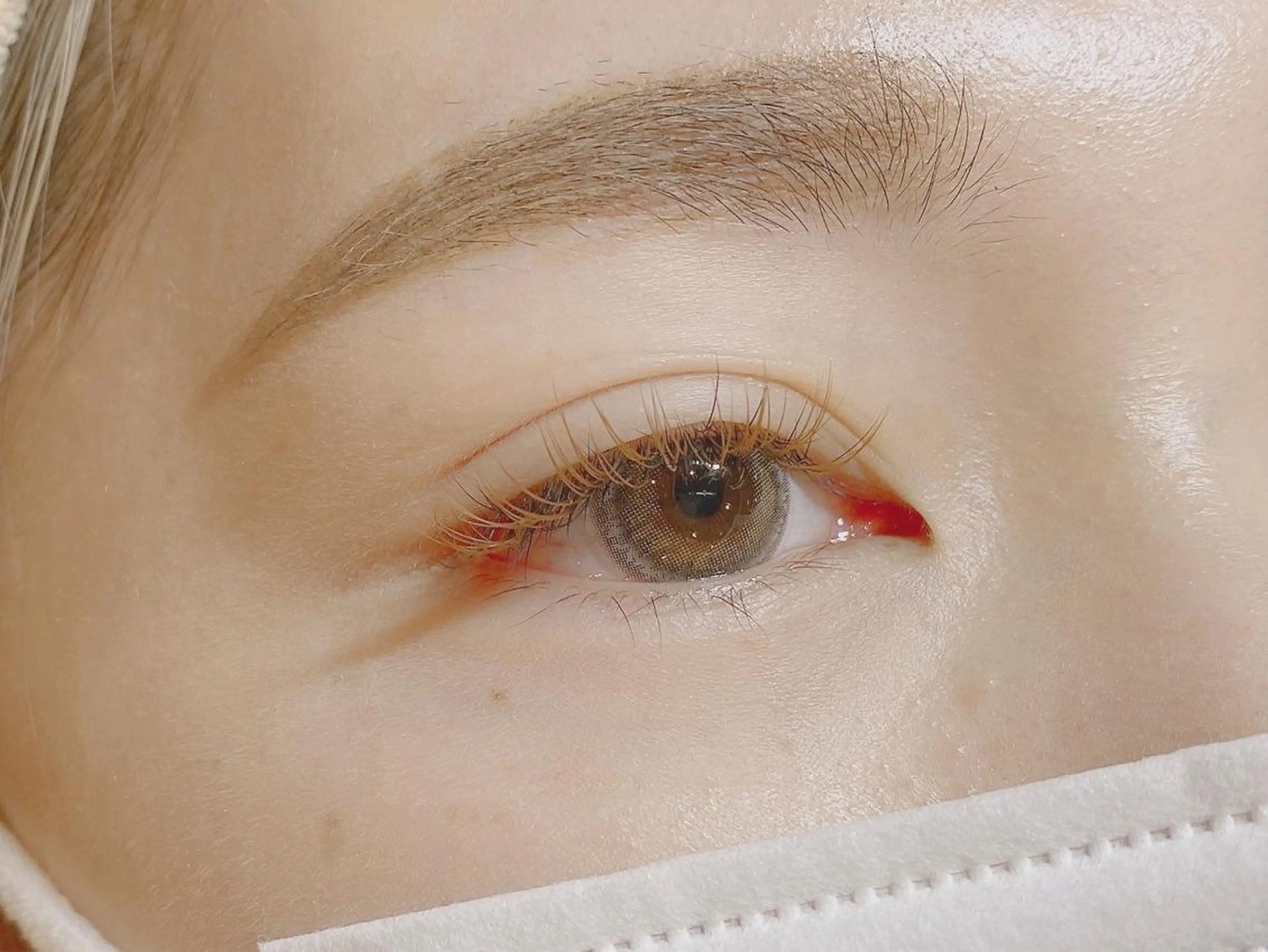 マツエク・マツパ カラーマツエク 千島 里歩のマツエク・マツパデザイン