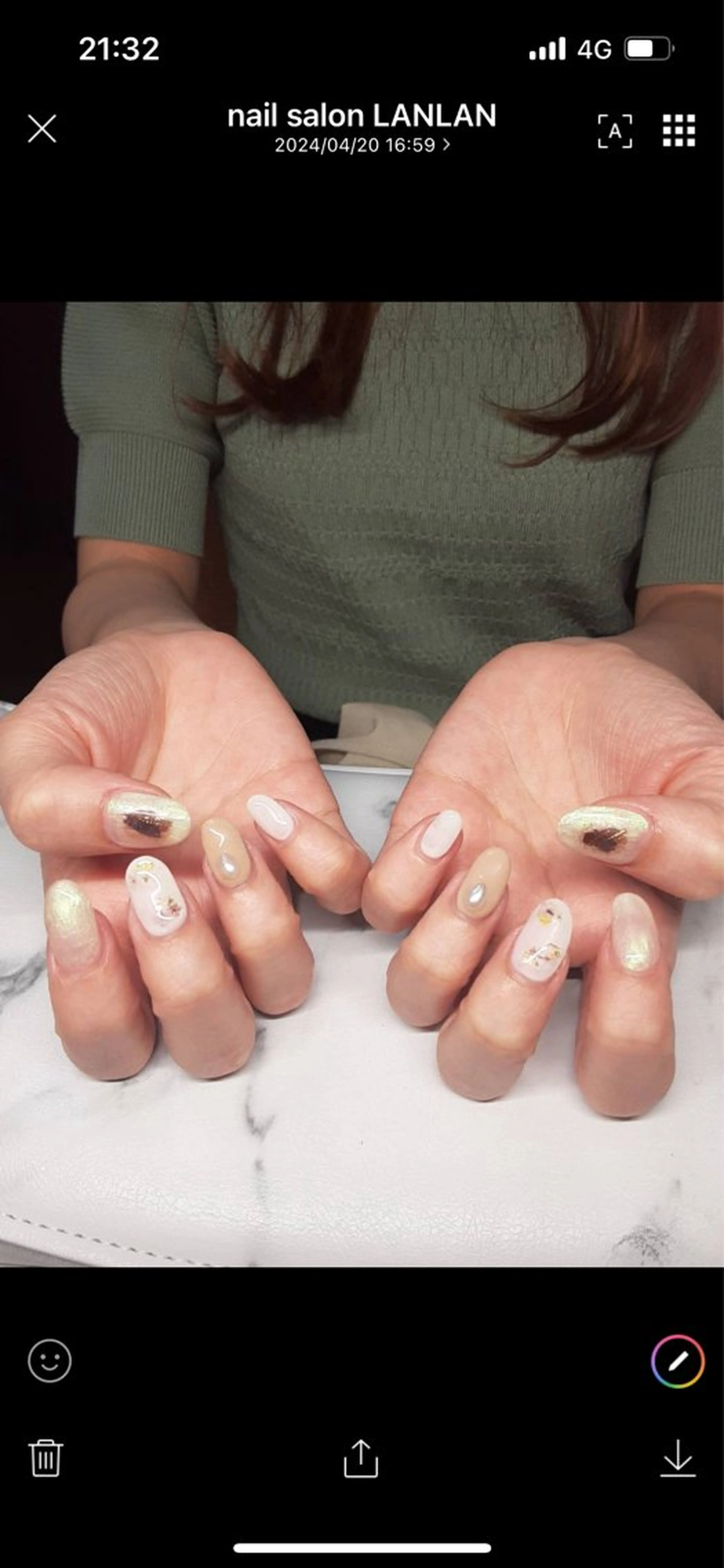 ネイル LANLAN所属・Lan Lanのネイルデザイン