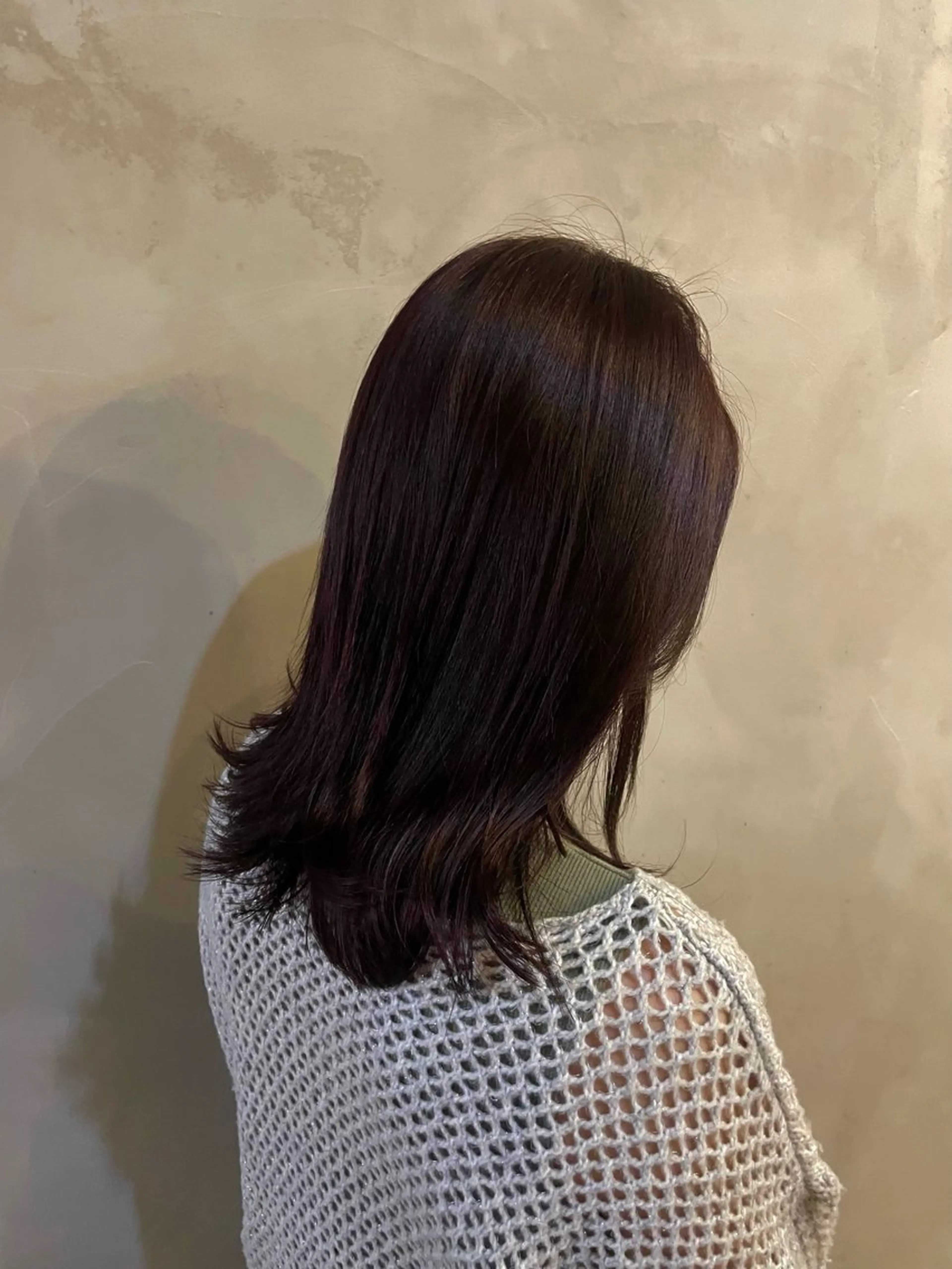 ミディアム 🍁レイヤー.ニュア ンスパーマ.🍁陸来のヘアスタイル