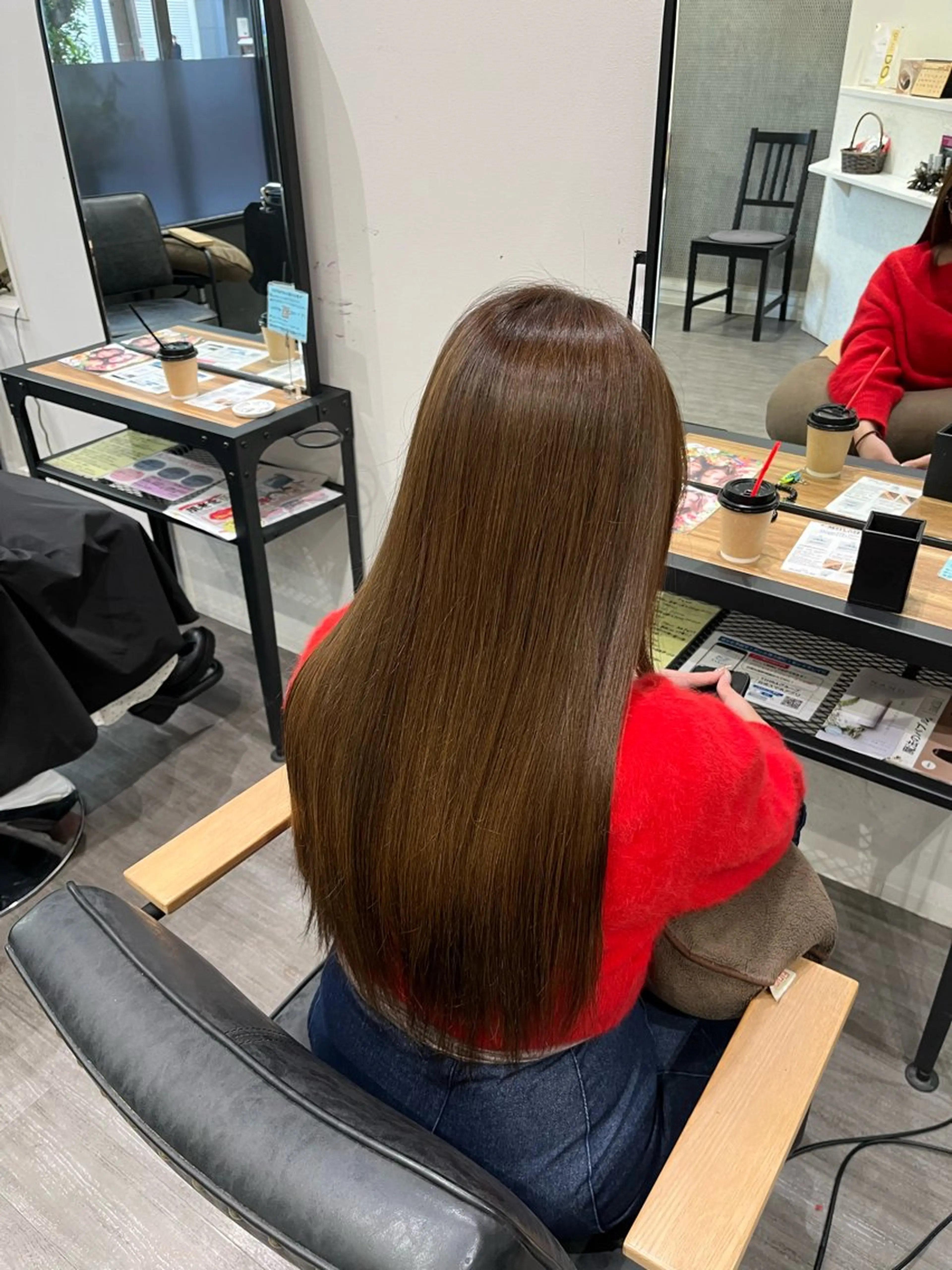 ロング カラー アッシュ 透明感カラー オリーブアッシュ cocotte 💟草間紫音💟のヘアスタイル