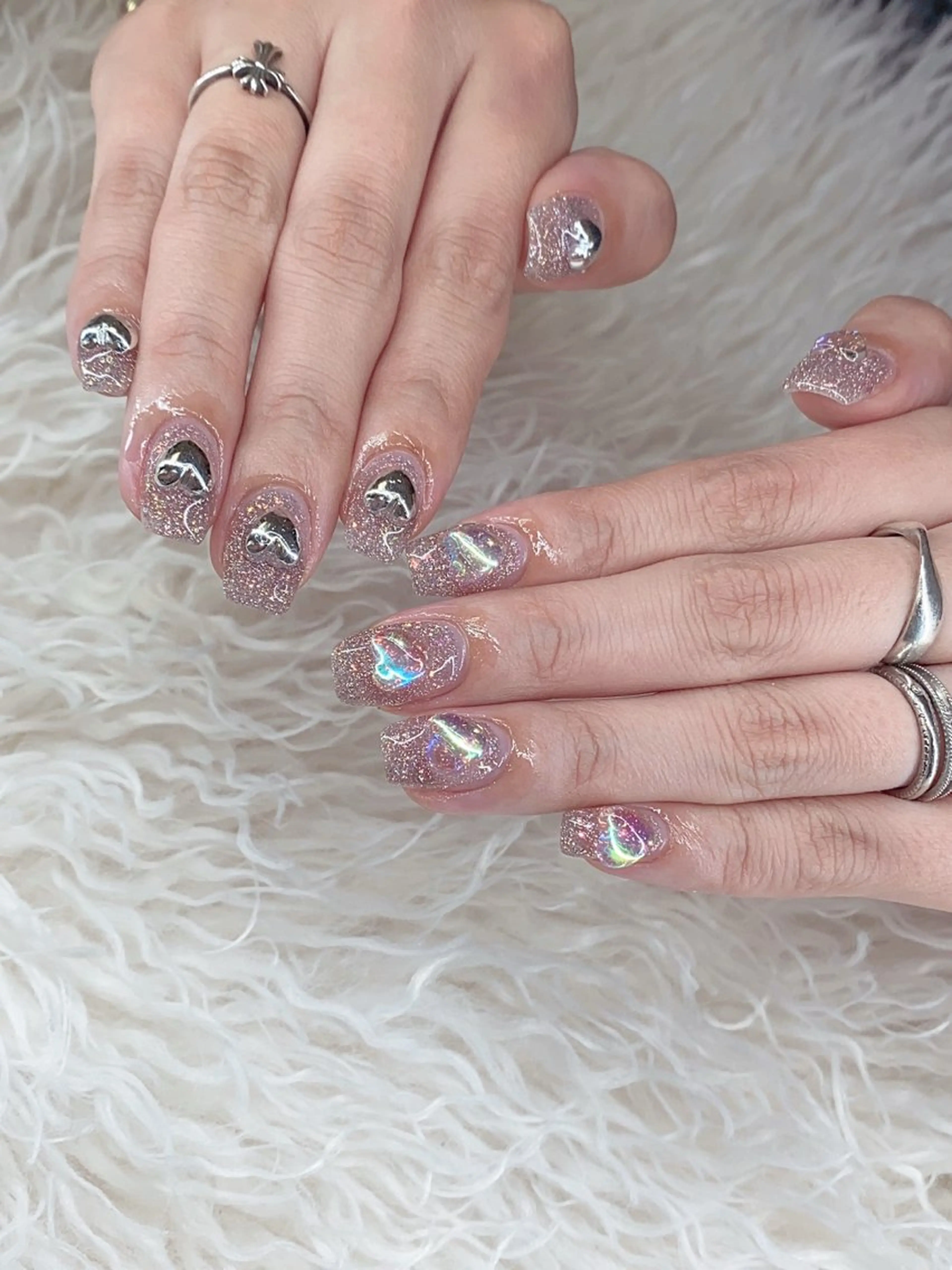 ネイル ハンドネイル n o q r m. n a c h iのネイルデザイン