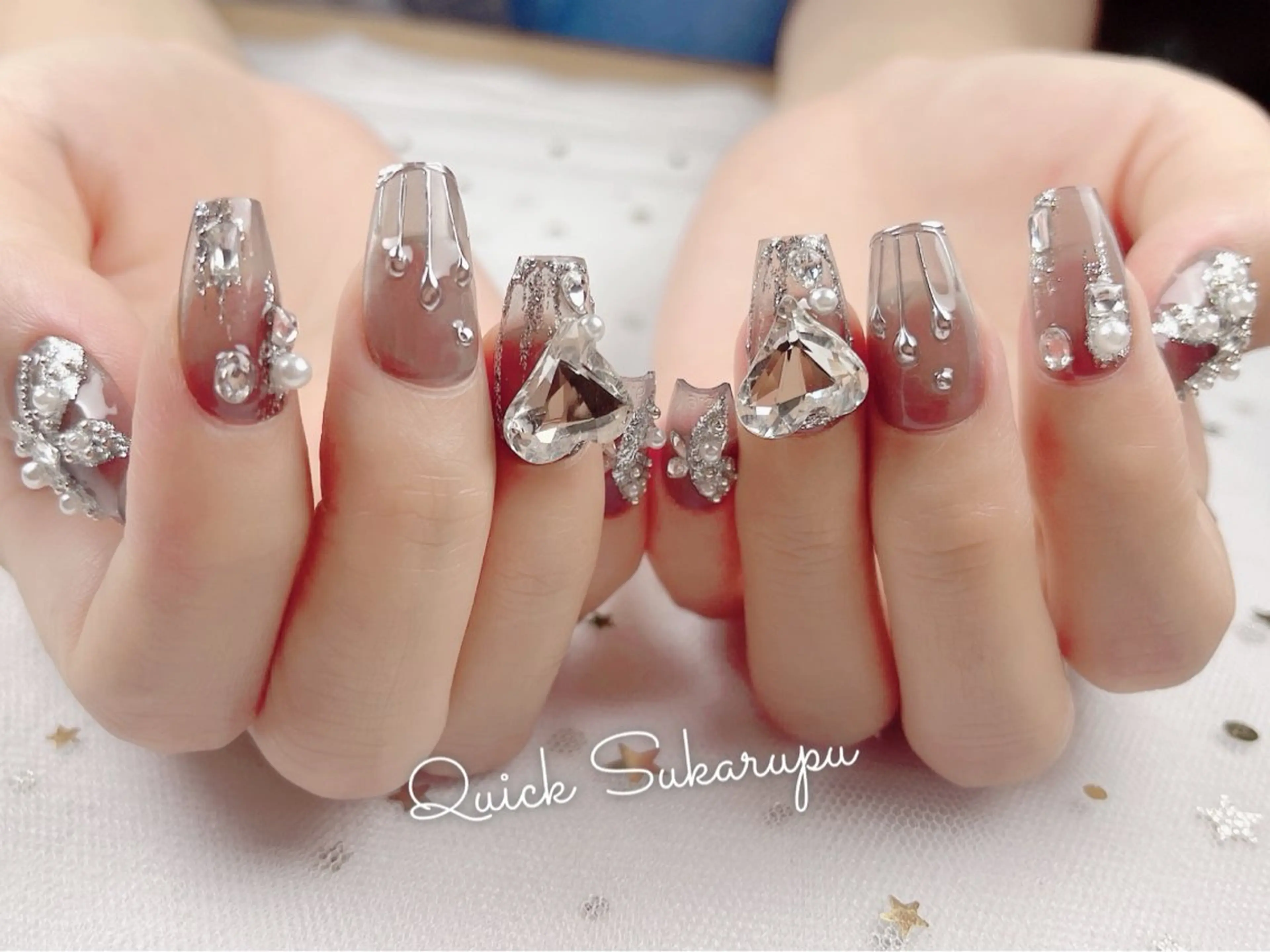 ネイル ハンドネイル Quick Sukarupu新宿のネイルデザイン