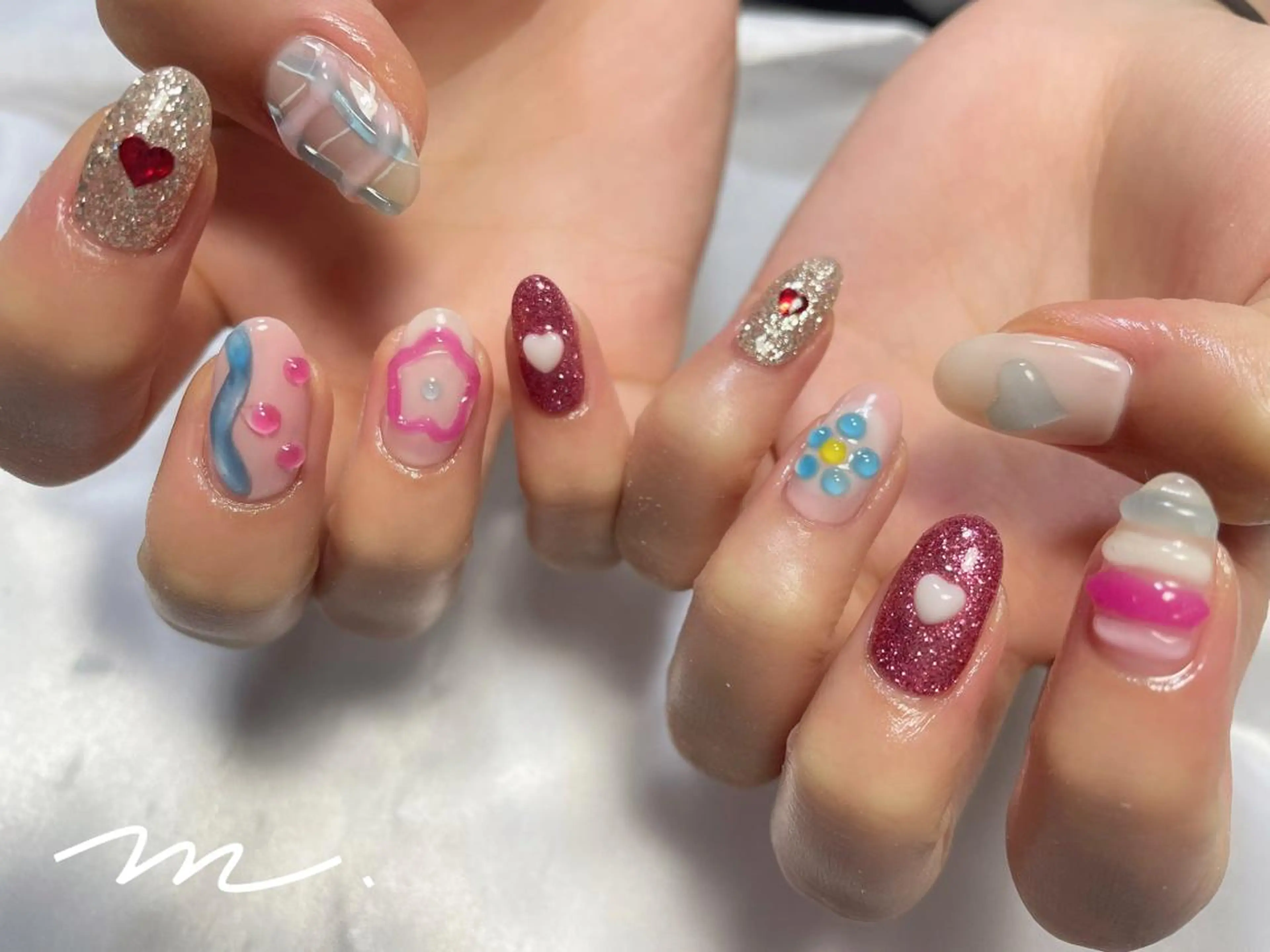 ネイル ハンドネイル Mare nailのネイルデザイン