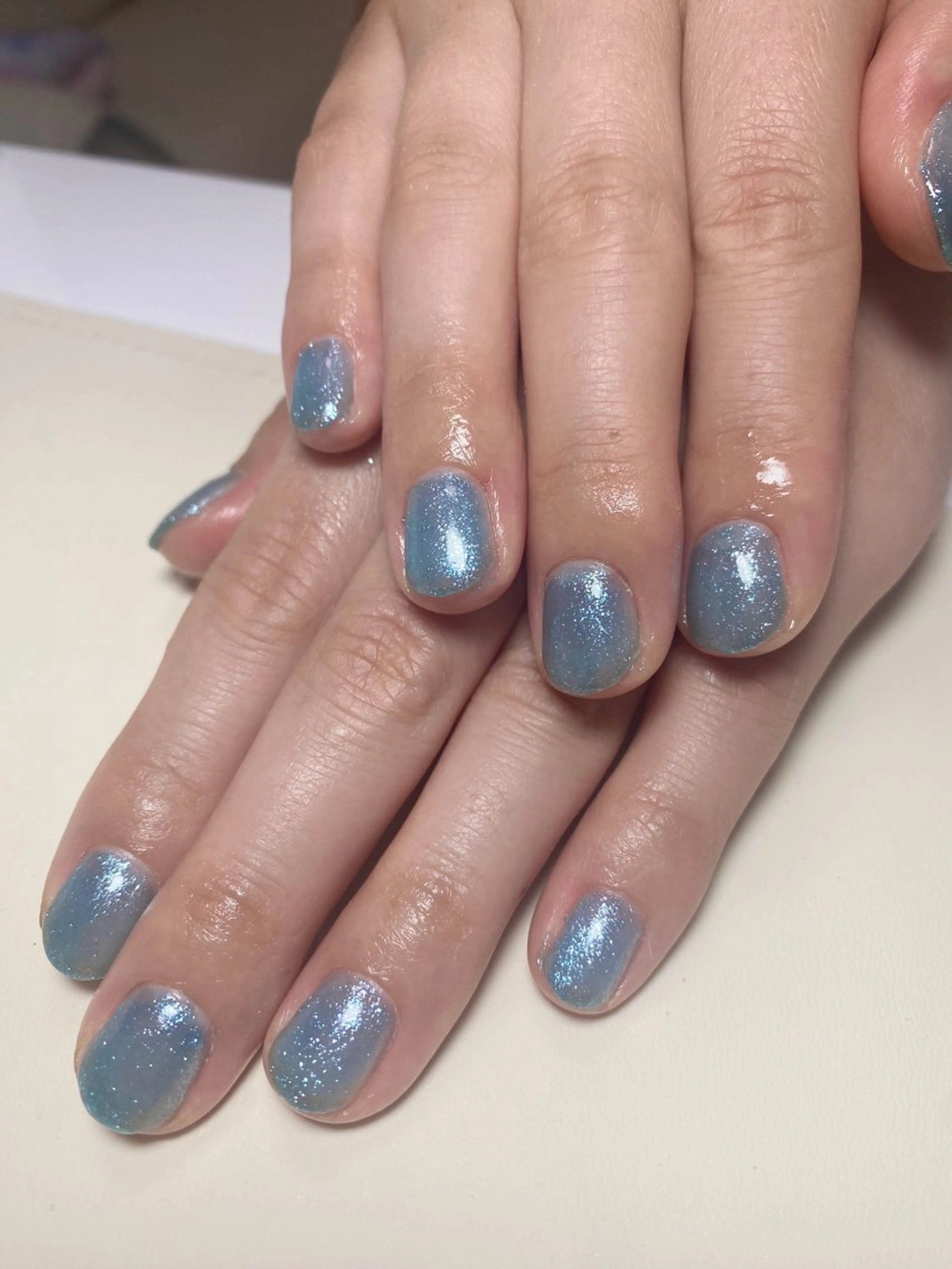 ネイル ラメ(グリッター) 夏ネイル ハンドネイル Nail Salon K 🧸美爪育成のネイルデザイン