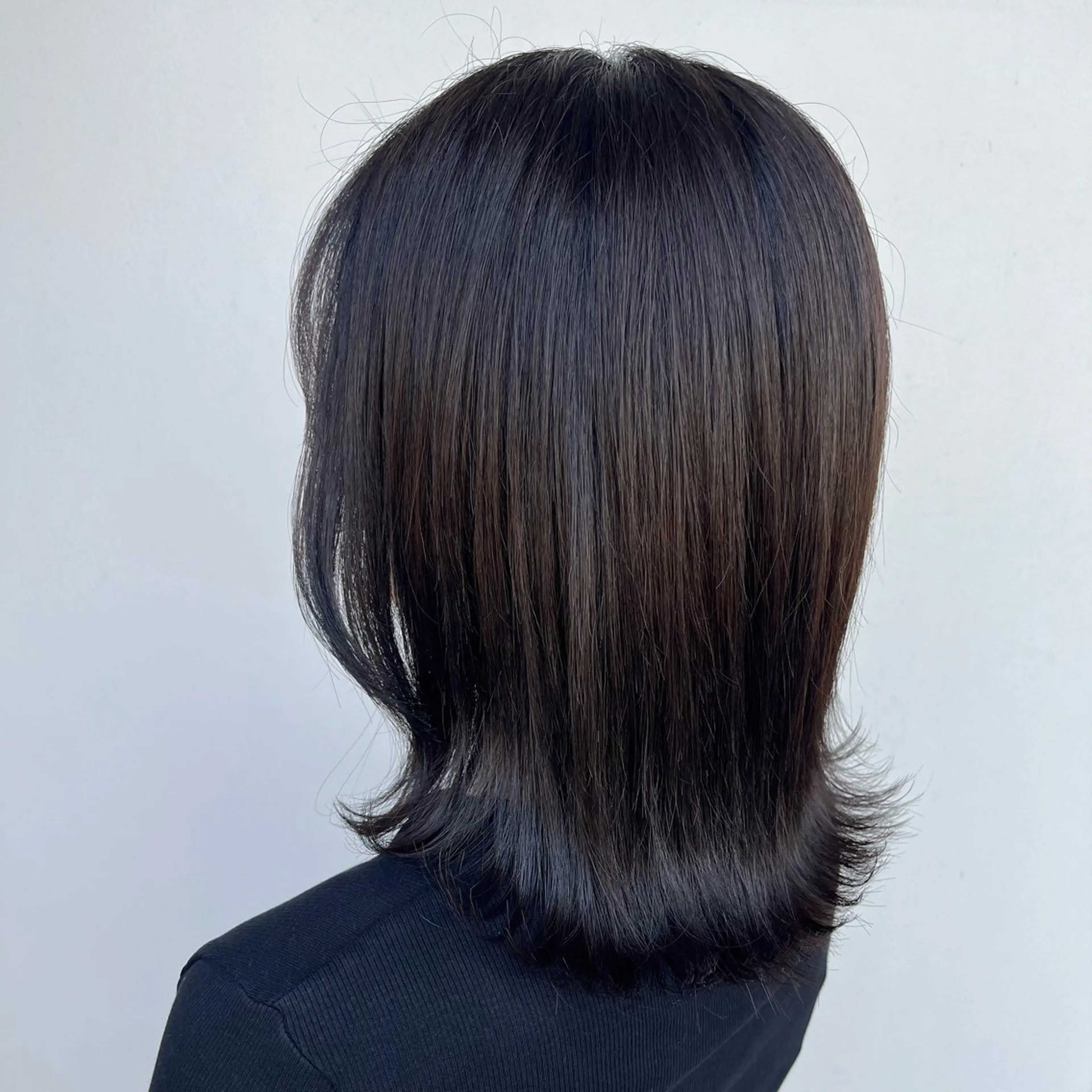 カラー グレージュ 加藤 菜々子のヘアスタイル