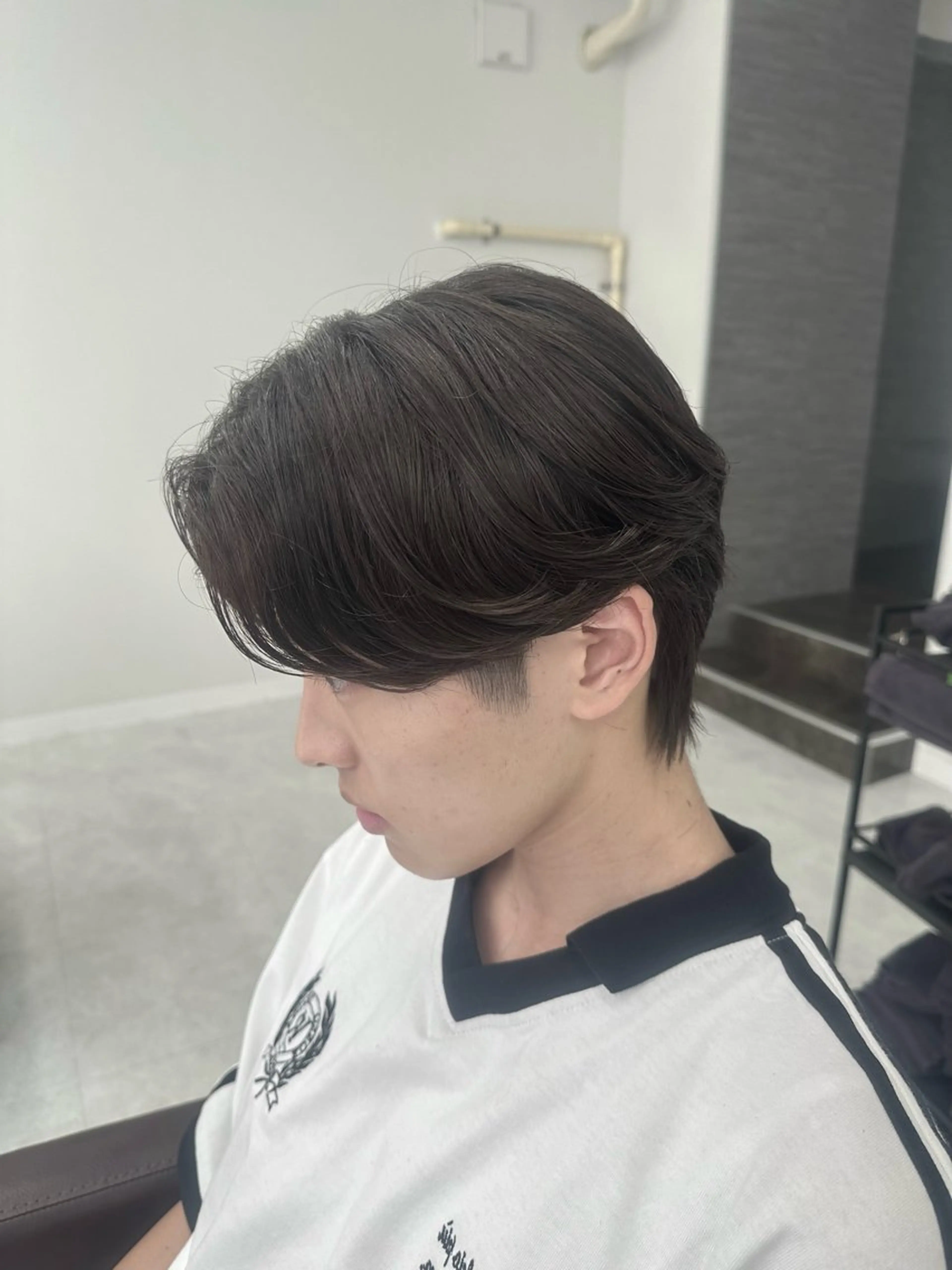 パーマ メンズ ニュアンス/フェザー /ウルフ/伶馬のヘアスタイル