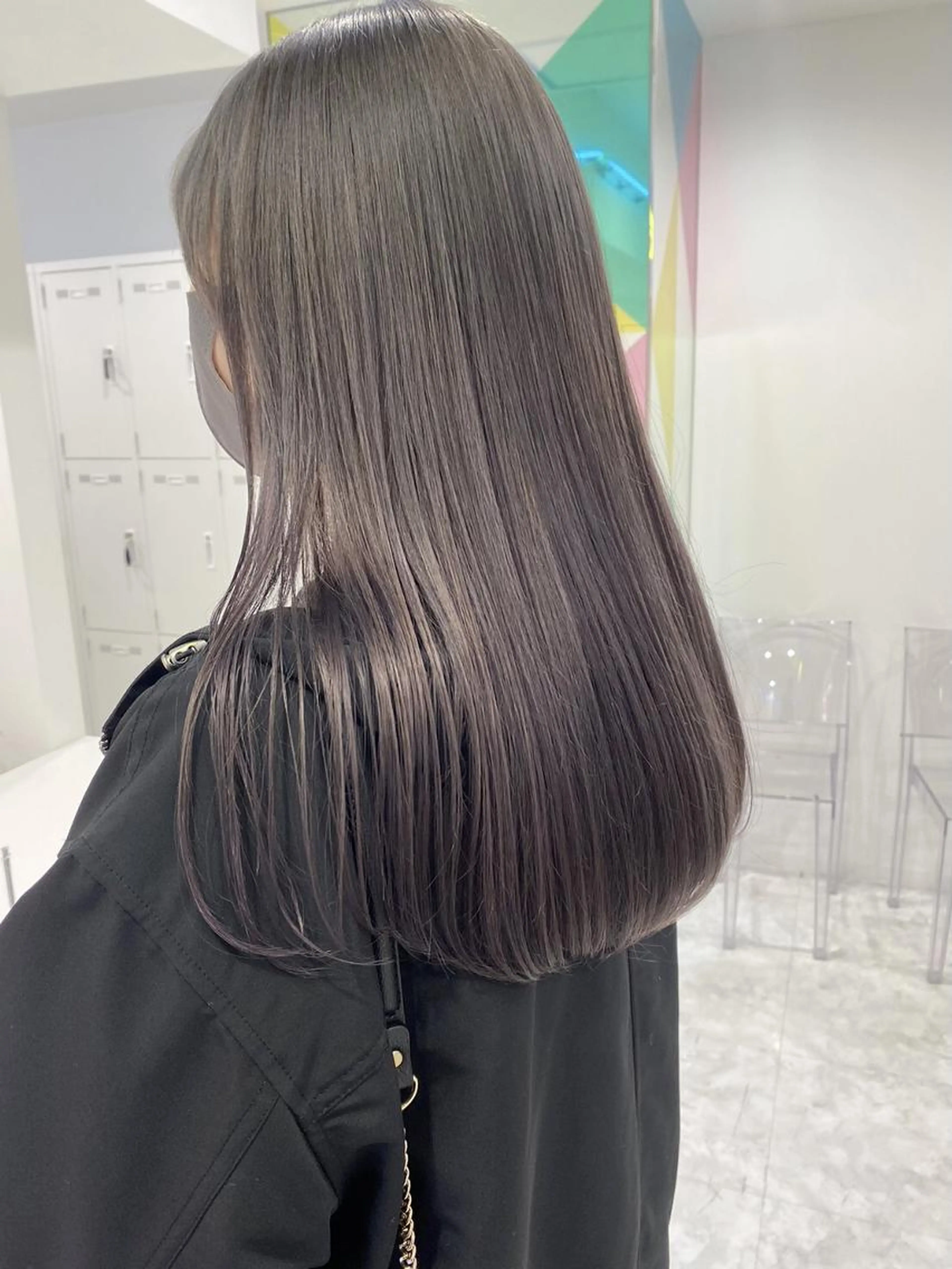 💍モデル様限定💍カット➕ダブルカラー🫧くすみカラーで派手すぎない大人っぽブリーチカラー💫の写真