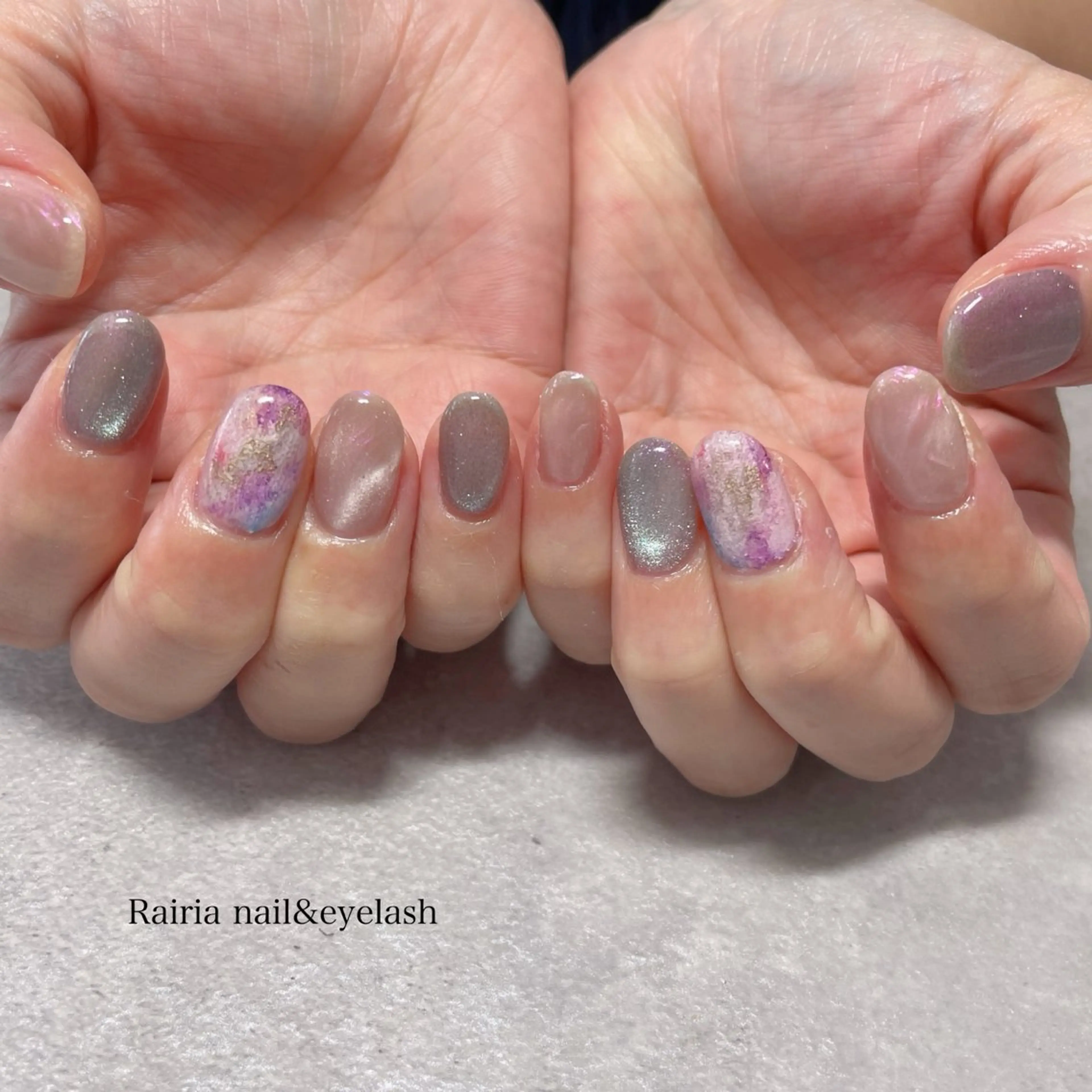 ネイル 持ち込み ハンドネイル Rairia nail&eyelash小岩店所属・Rairianail 小岩店のネイルデザイン