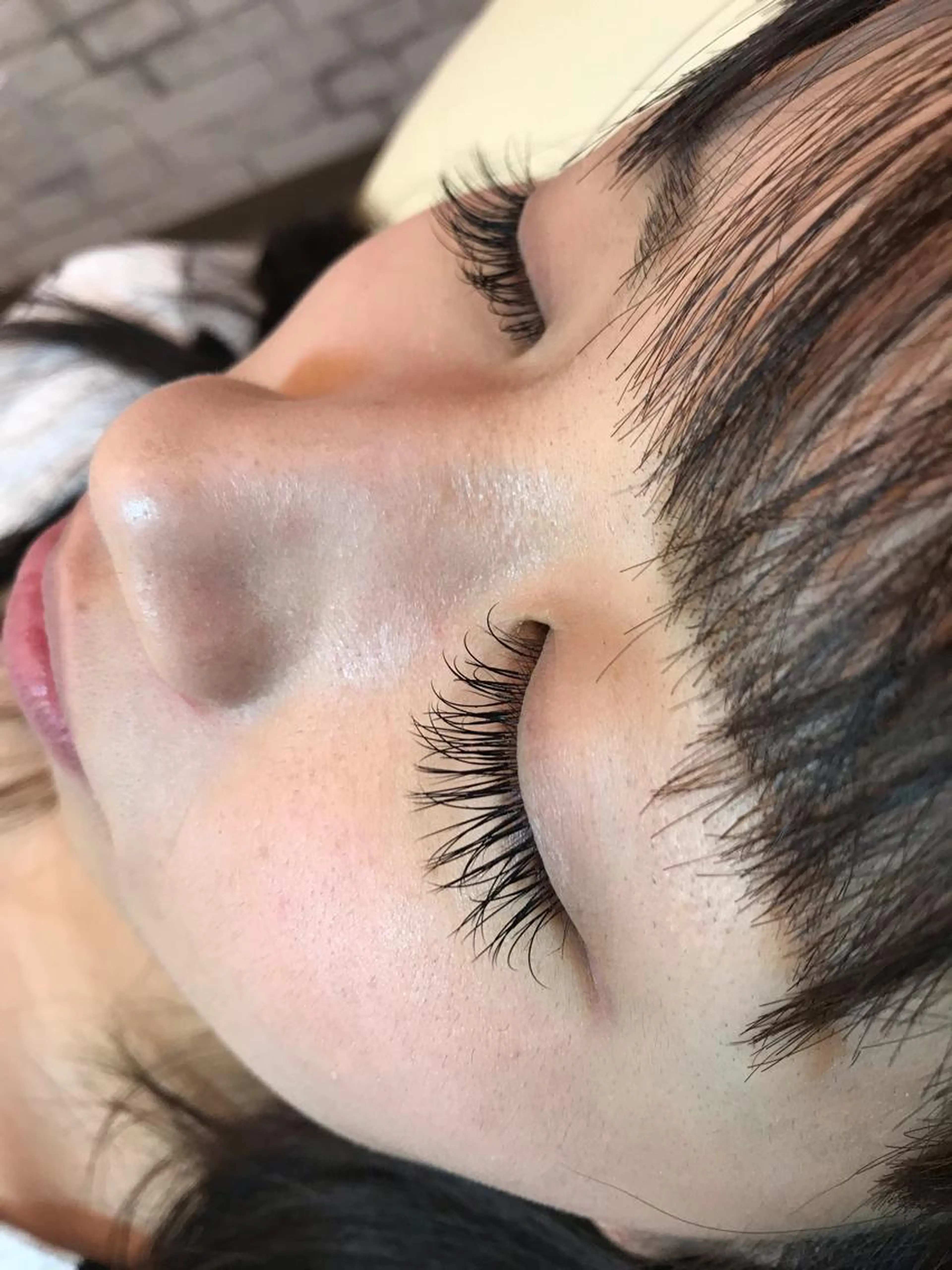 シングルラッシュマツエク両目80本の写真