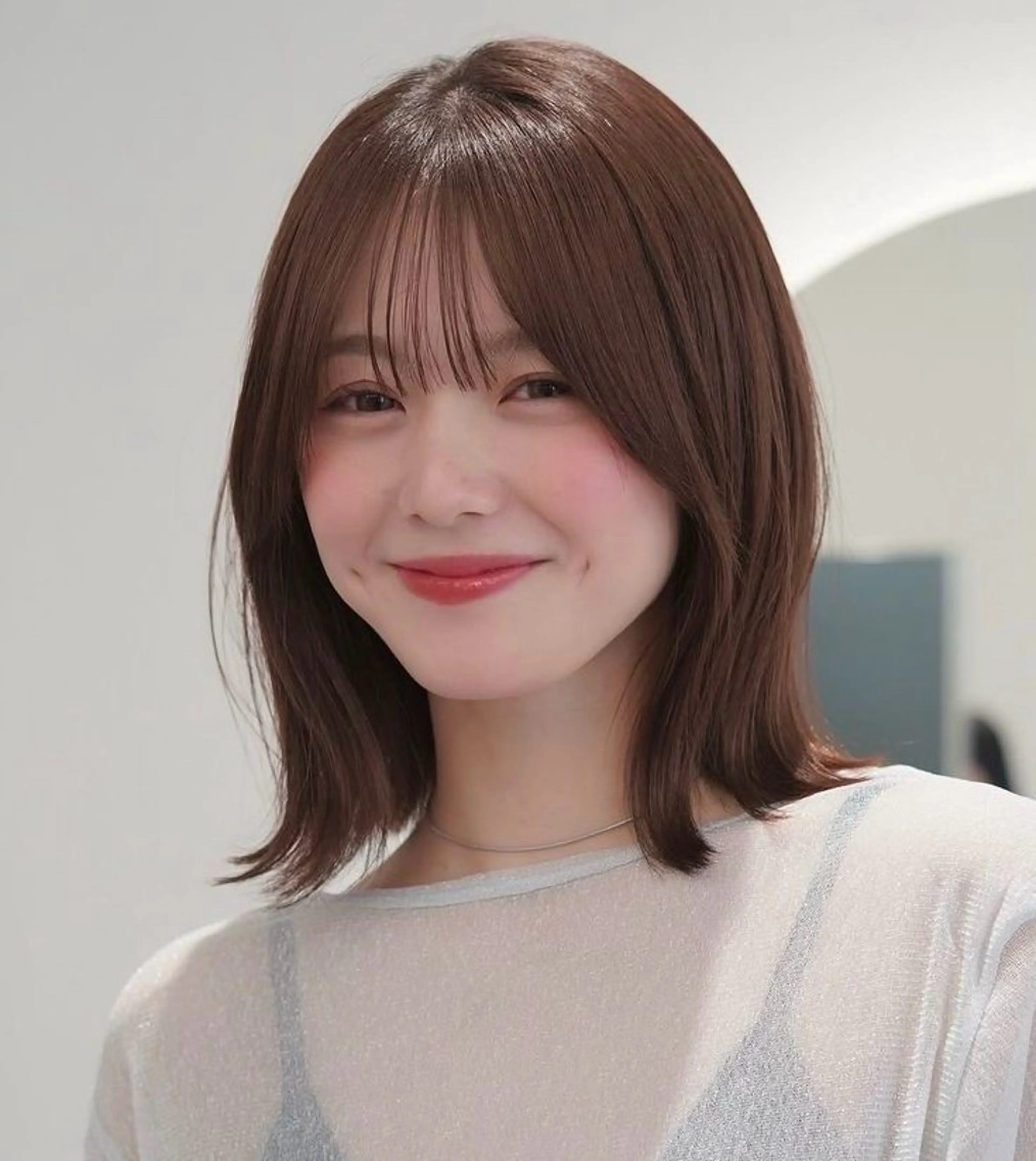 セミロング Côte所属・レイヤー/ボブカット ゆい/Côte表参道のヘアスタイル