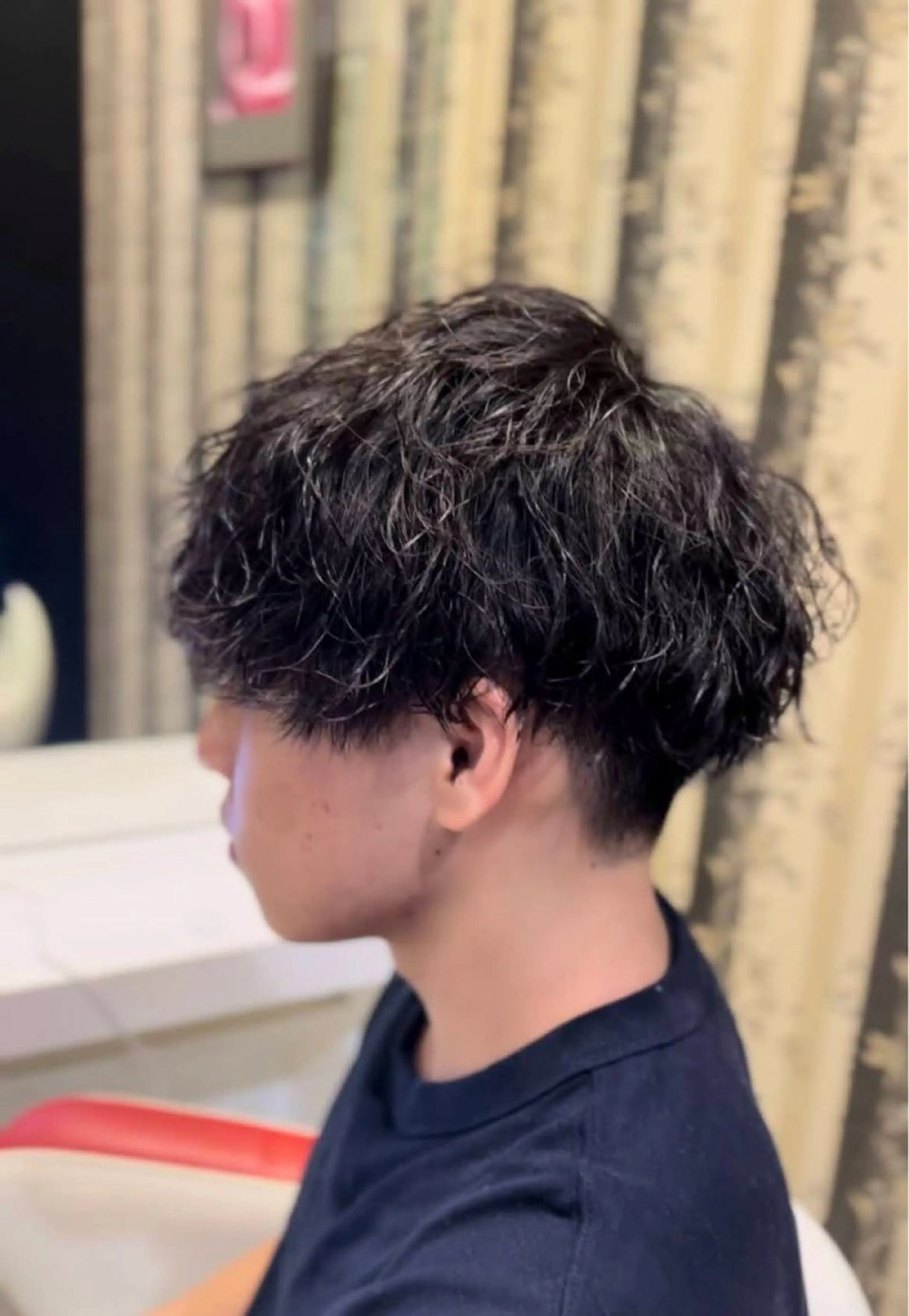 ショート パーマ カット レイヤー/ショート 遠藤光輝のヘアスタイル